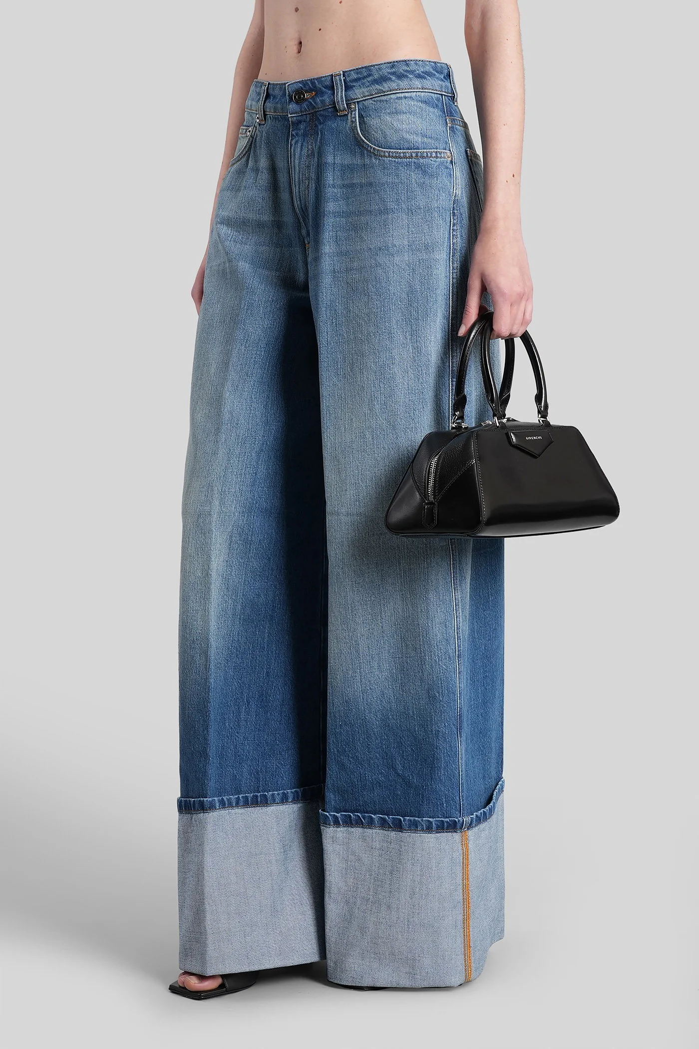 Jeans in blue cotton - Image 4