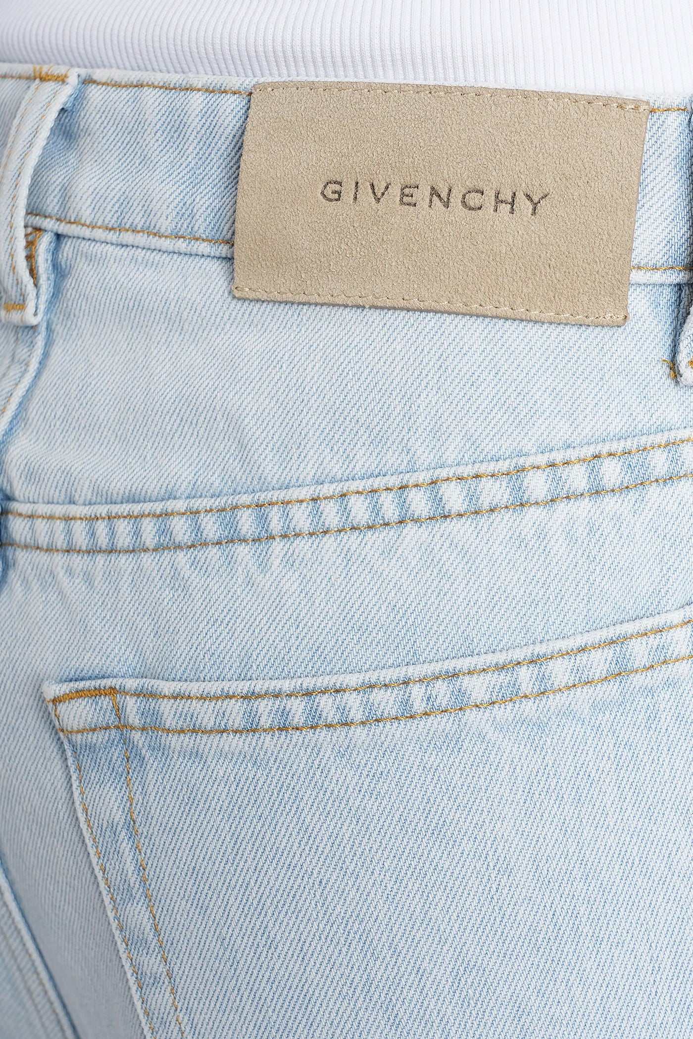 Jeans in cyan cotton - Image 5