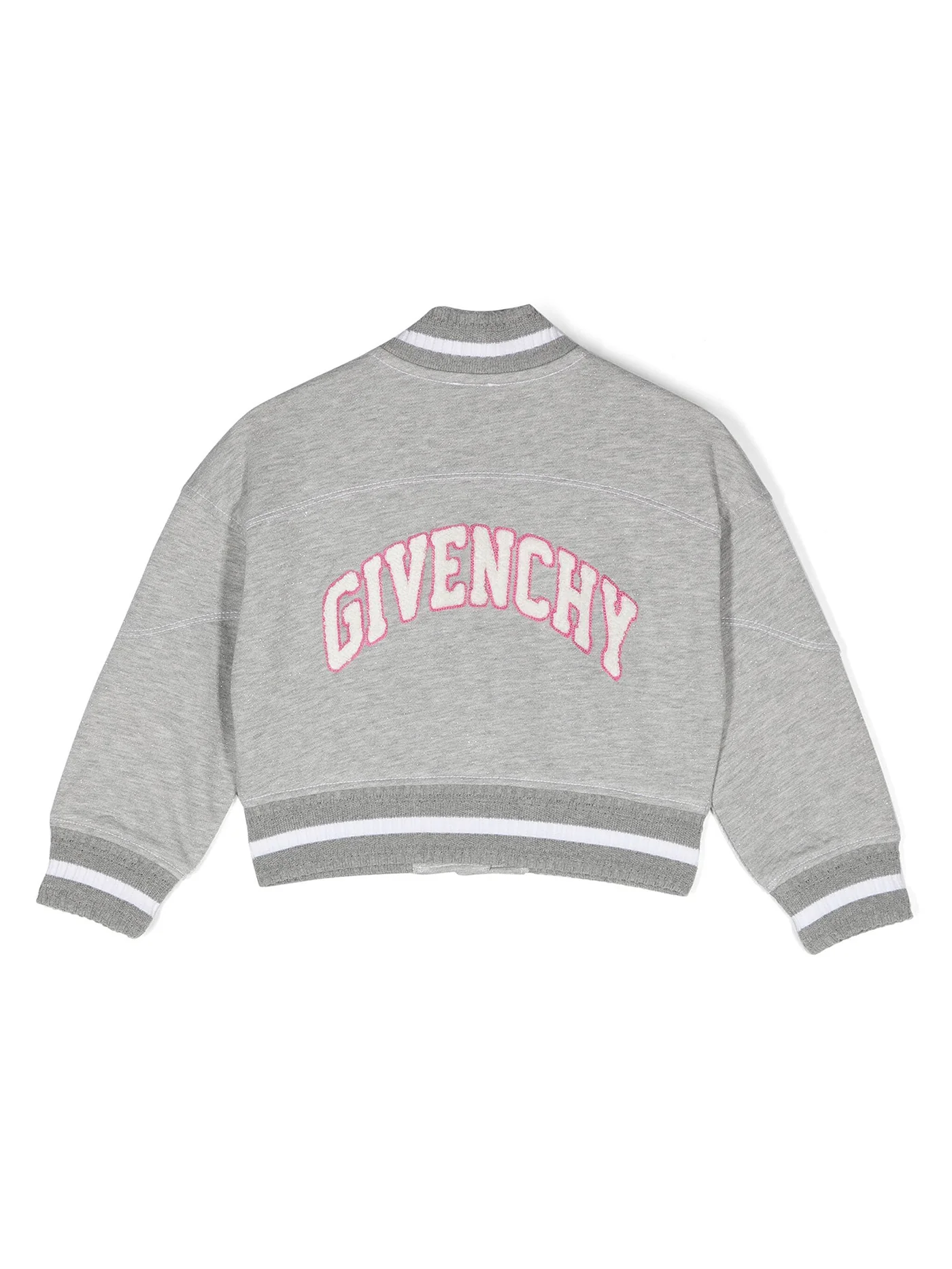 Bomber Jacket in grey cotton - Image 2