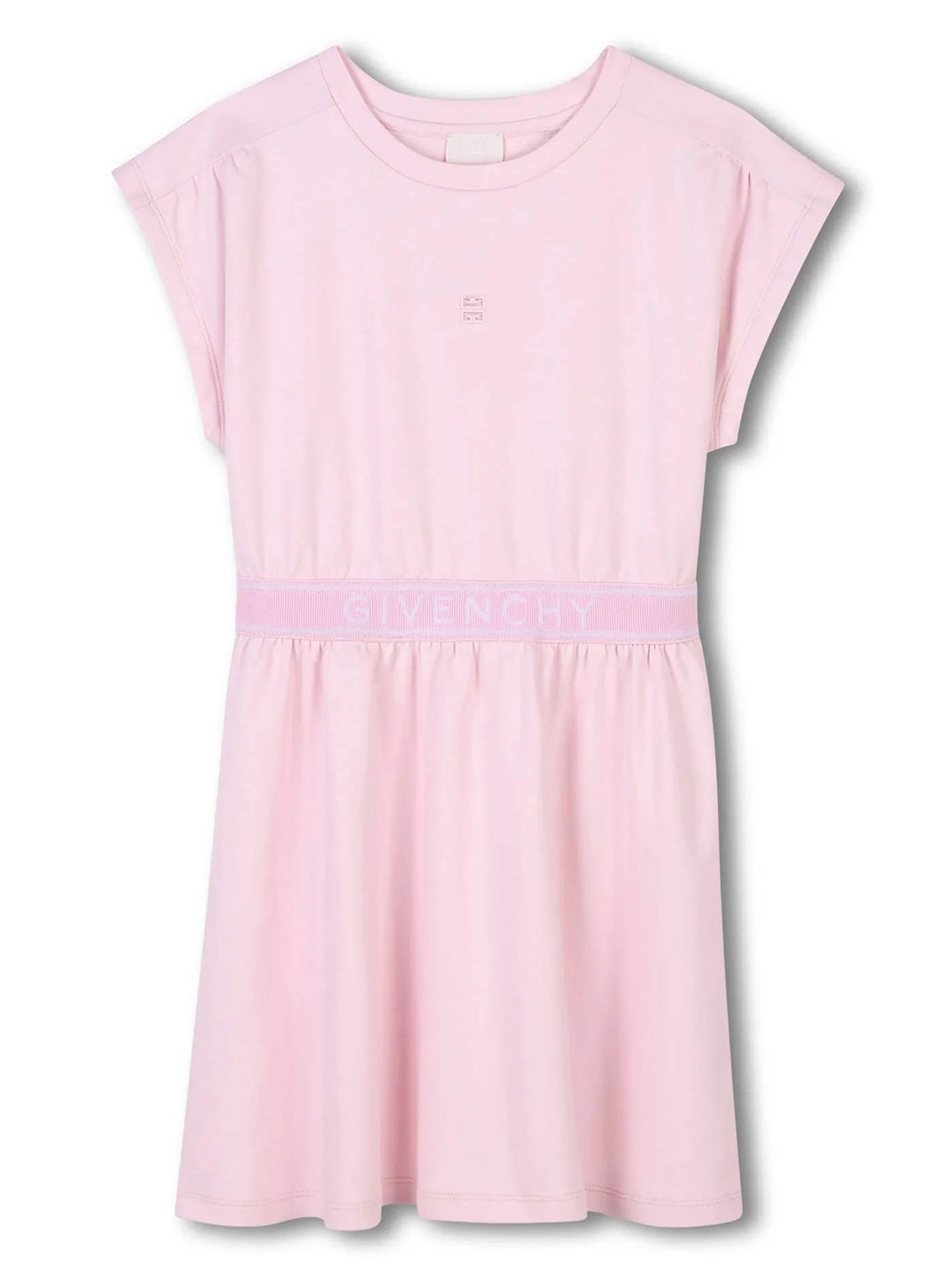 Dress woman  in rose-pink cotton