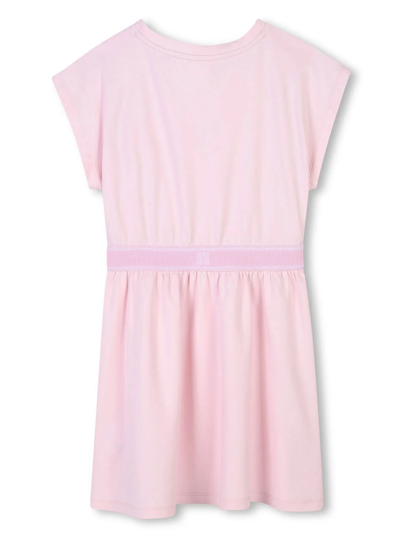 Dress woman  in rose-pink cotton - Image 2