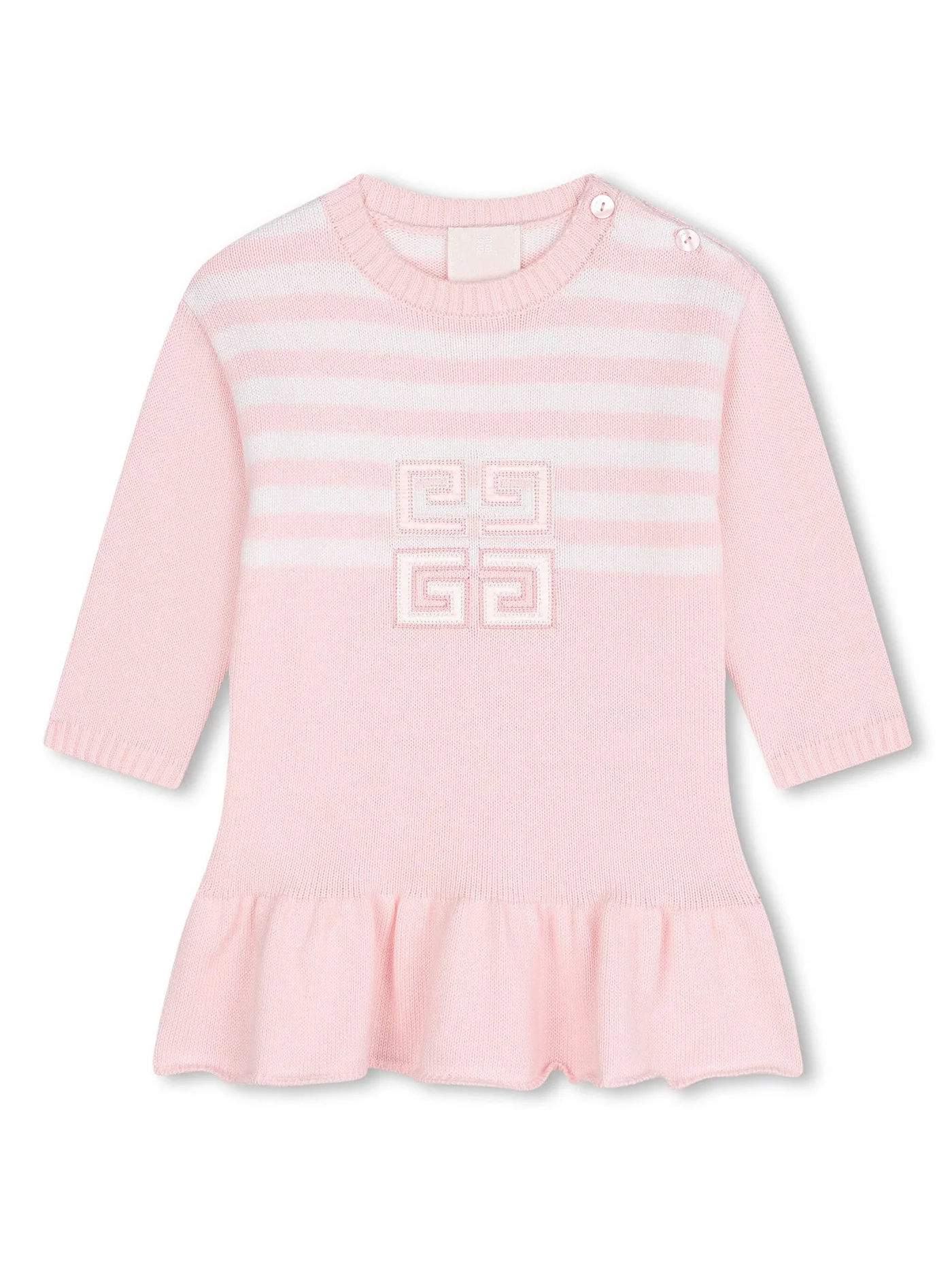 Dress woman  in rose-pink cotton