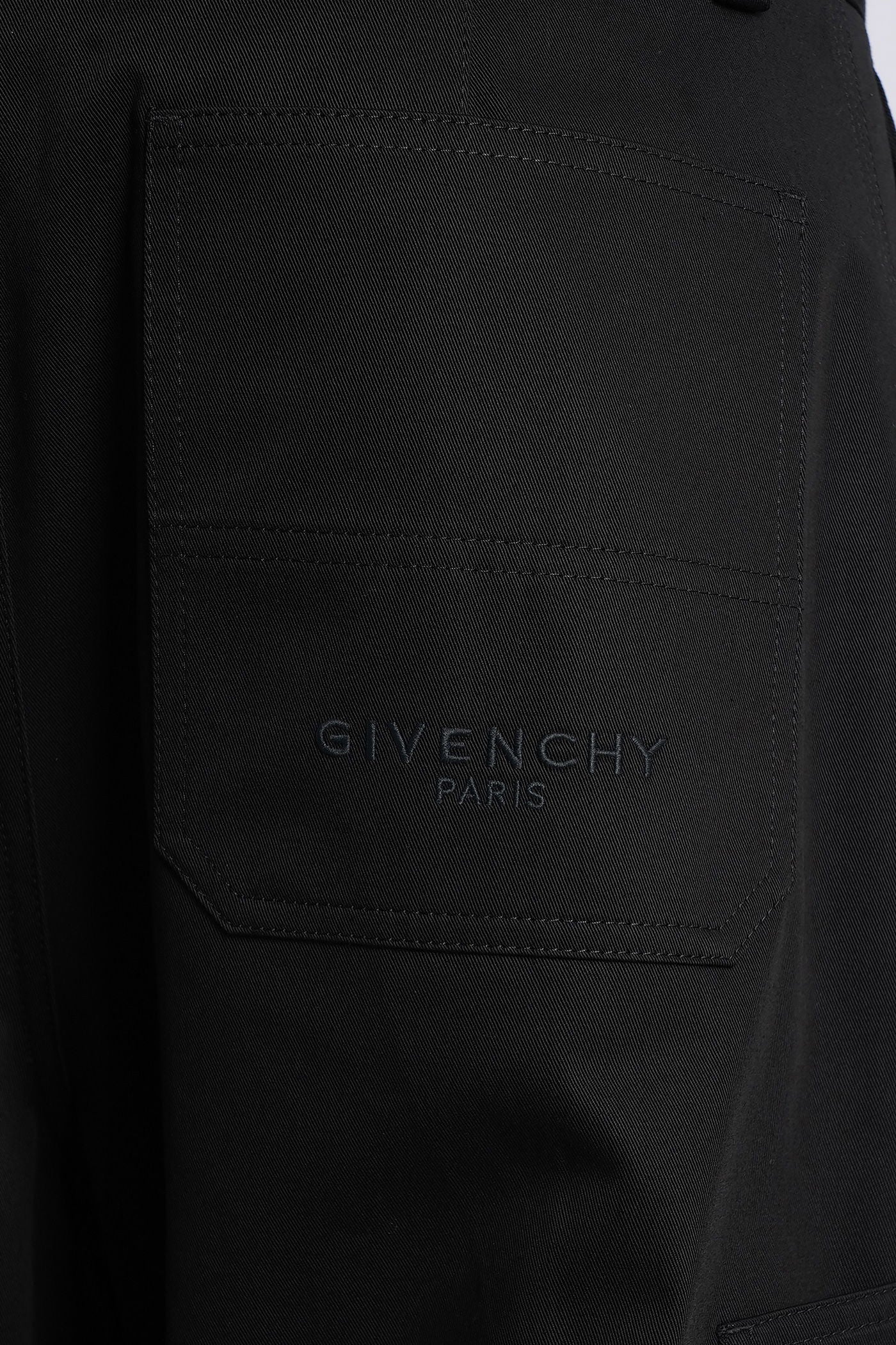 Pants in black cotton - Image 5
