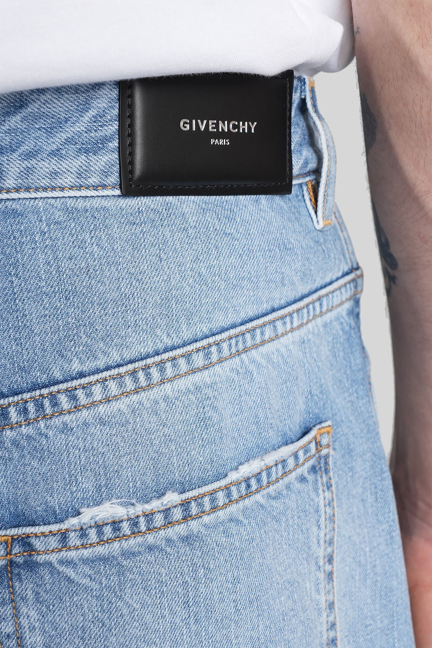 Pants in blue cotton - Image 5