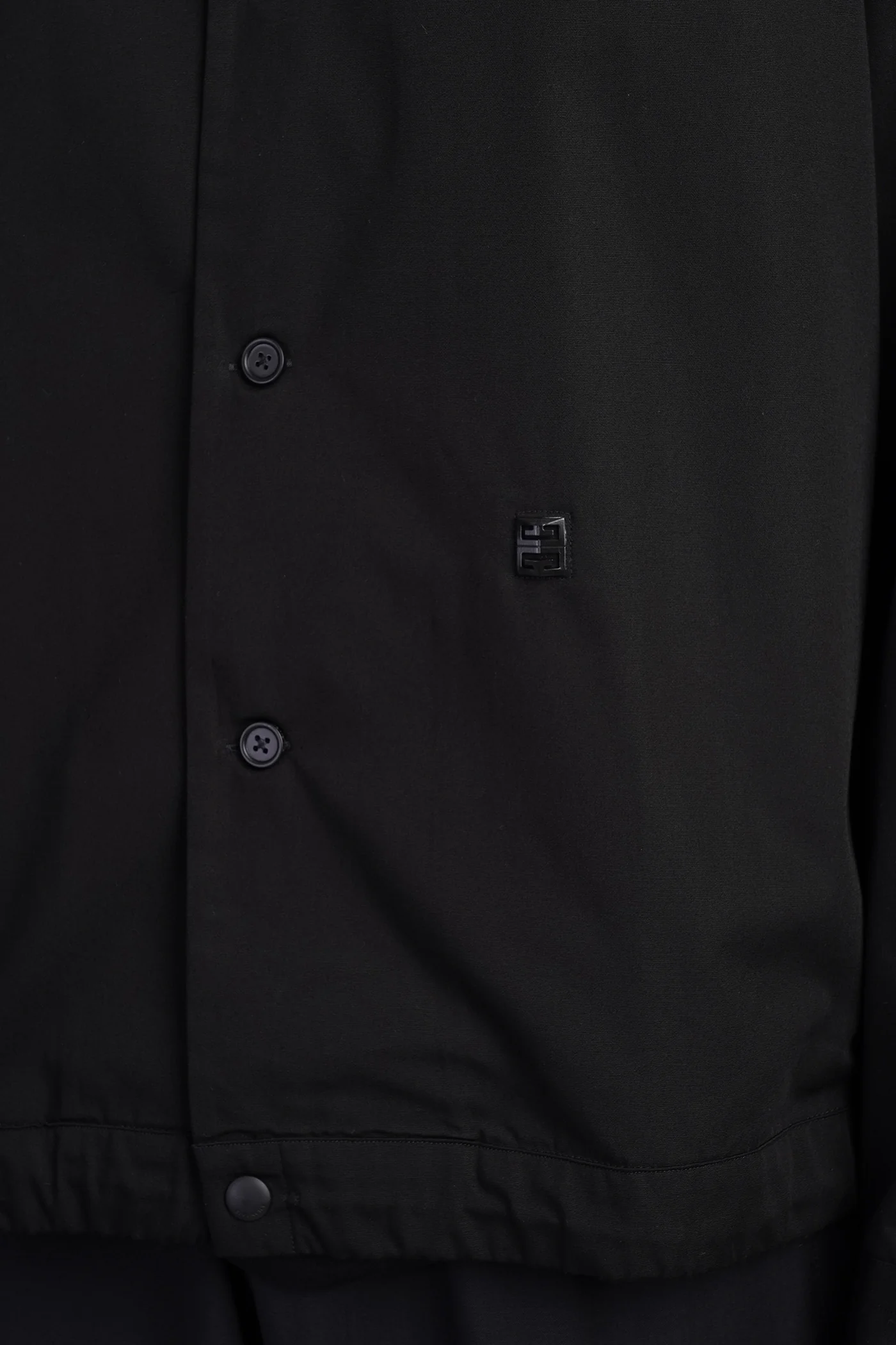 Shirt in black cotton - Image 5
