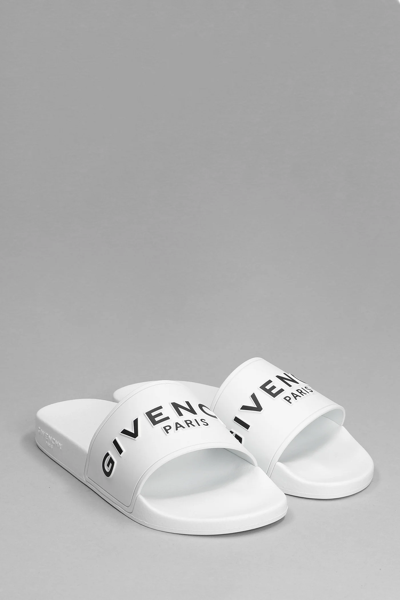 Slipper-Mule in white rubber/plasic - Image 2