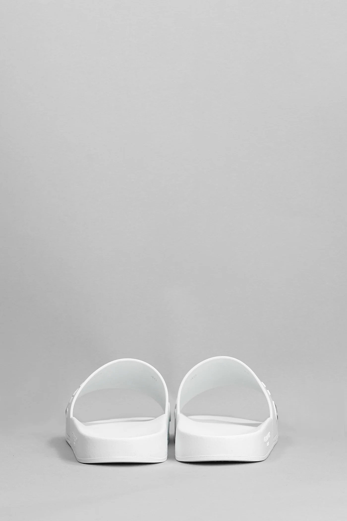 Slipper-Mule in white rubber/plasic - Image 4