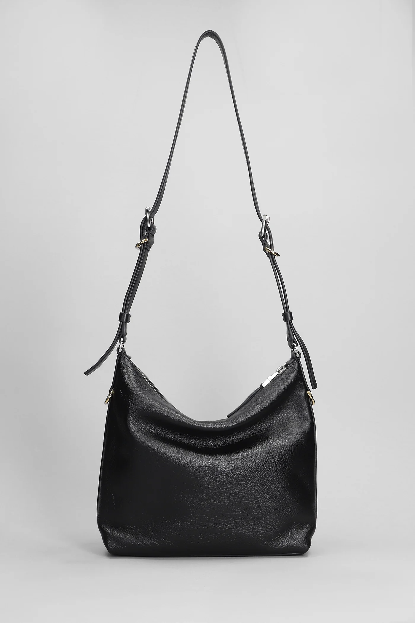 Voyou Shoulder bag in black leather - Image 3
