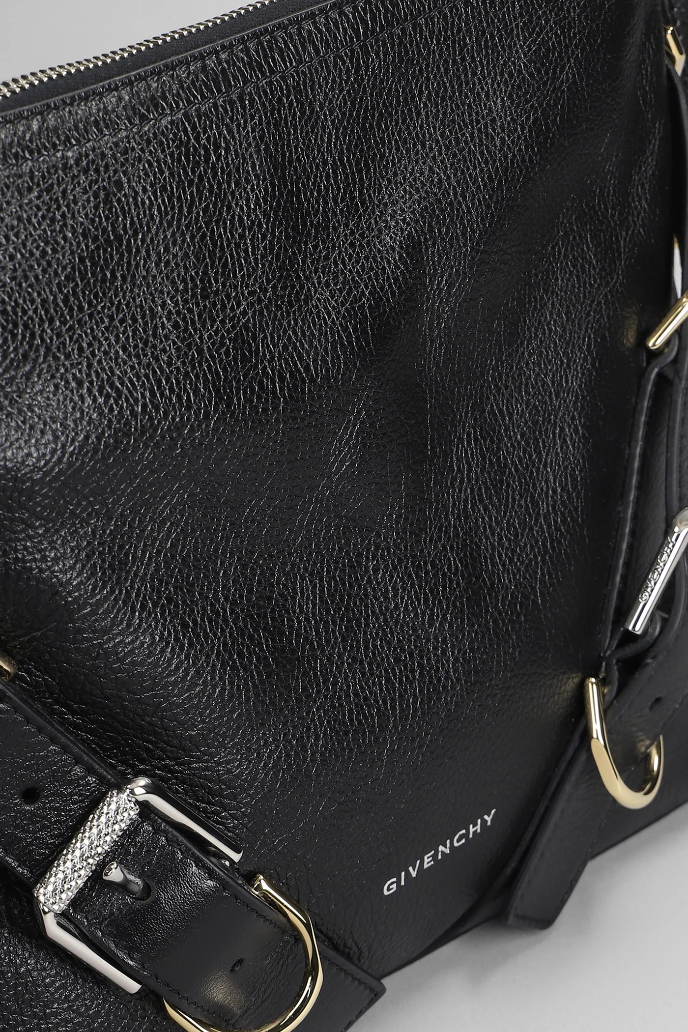 Voyou Shoulder bag in black leather - Image 4