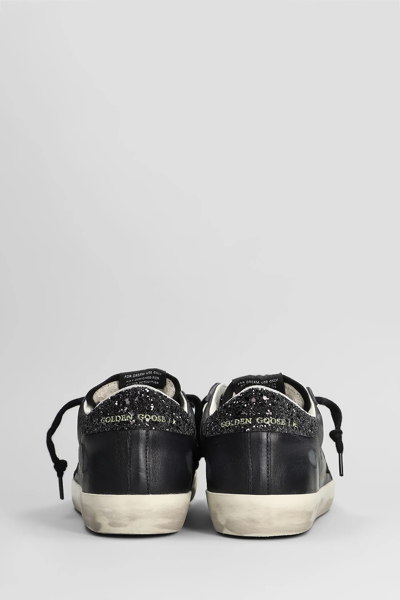 Superstar Sneakers in black suede and leather - Image 4