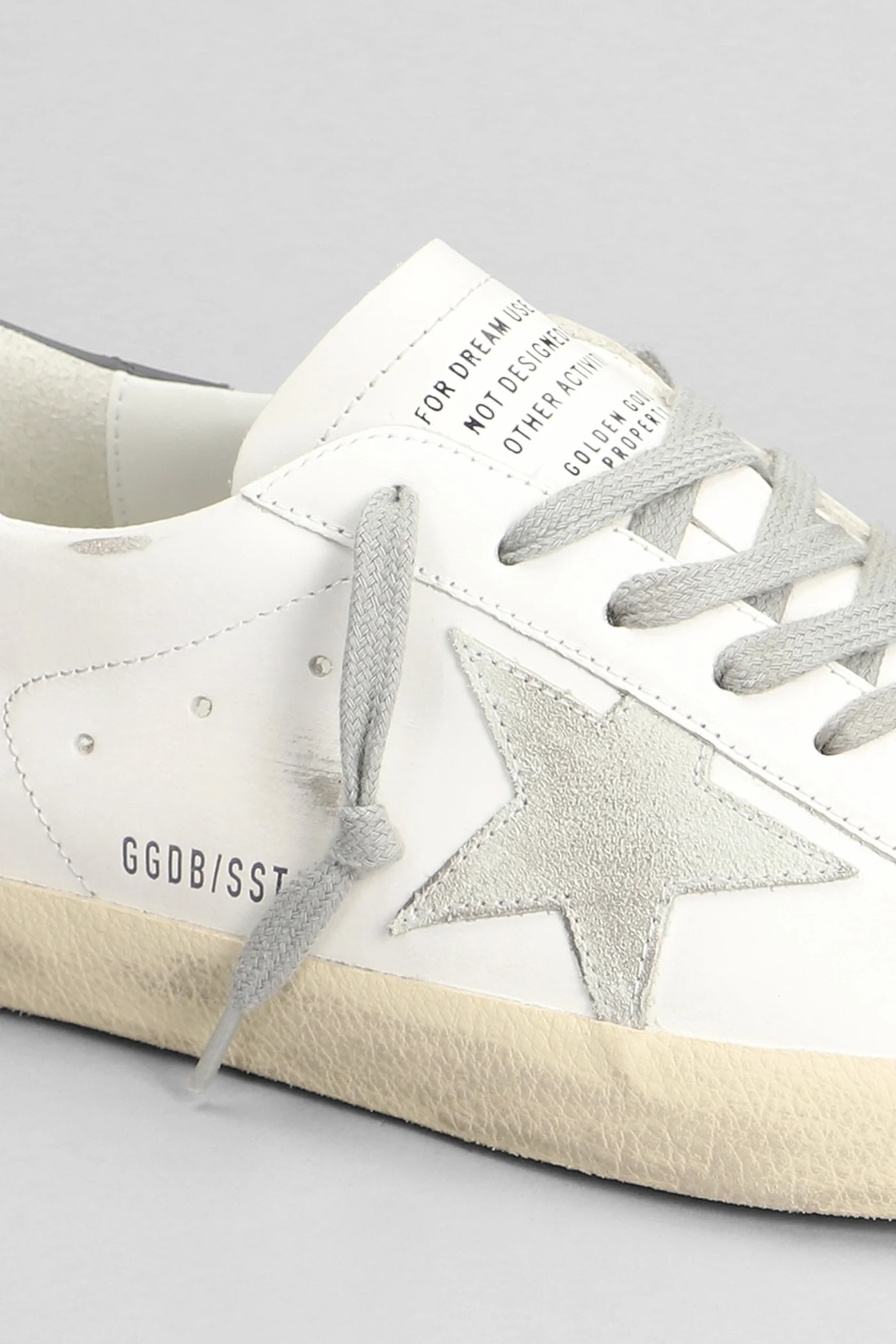 Superstar Sneakers in white leather - Image 5