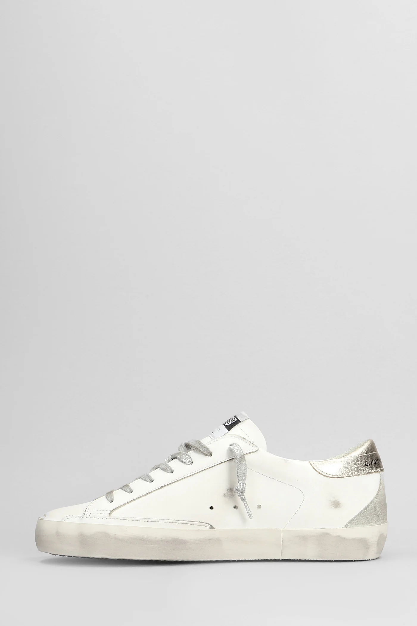 Superstar Sneakers in white leather - Image 3