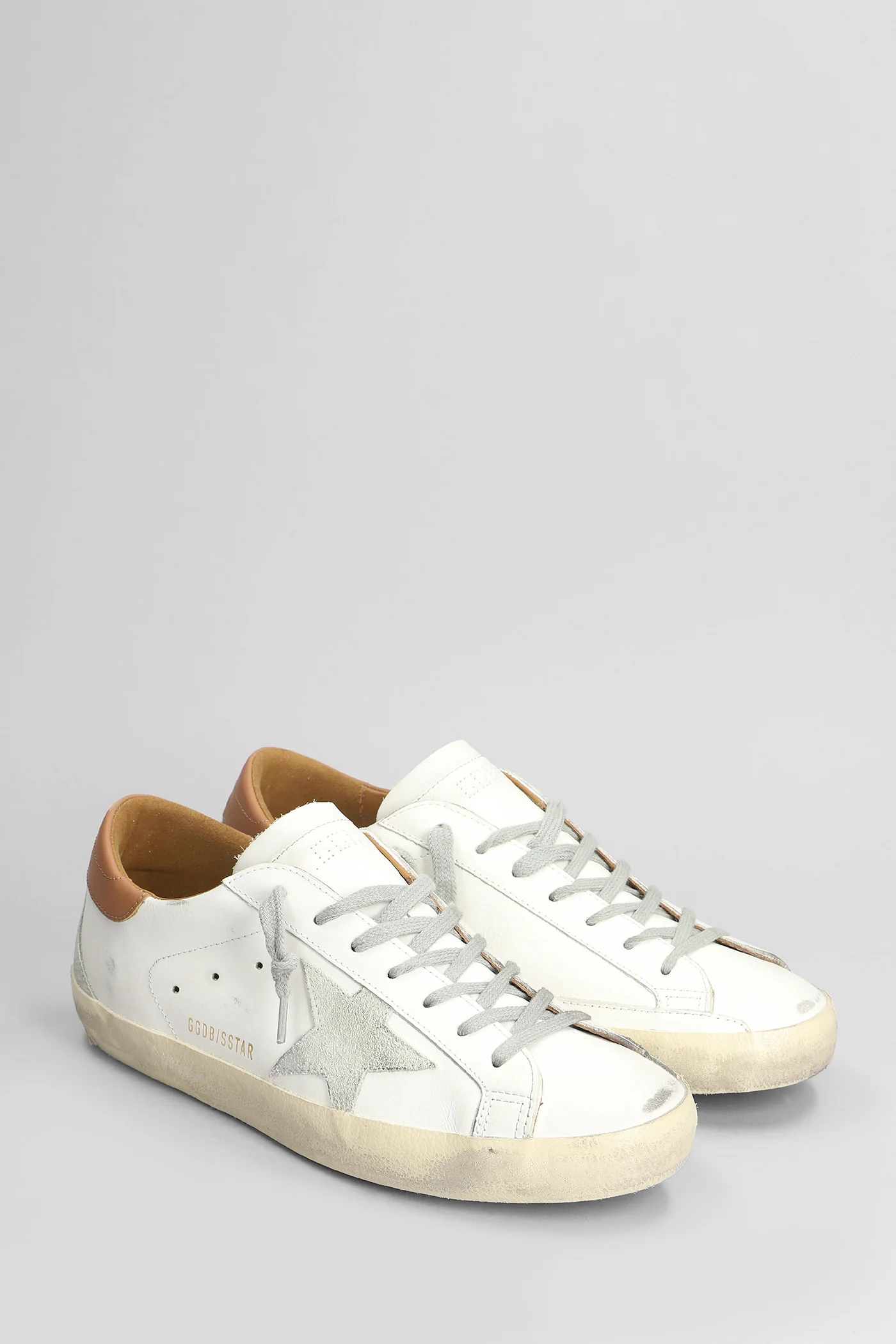 Superstar Sneakers in white leather - Image 2