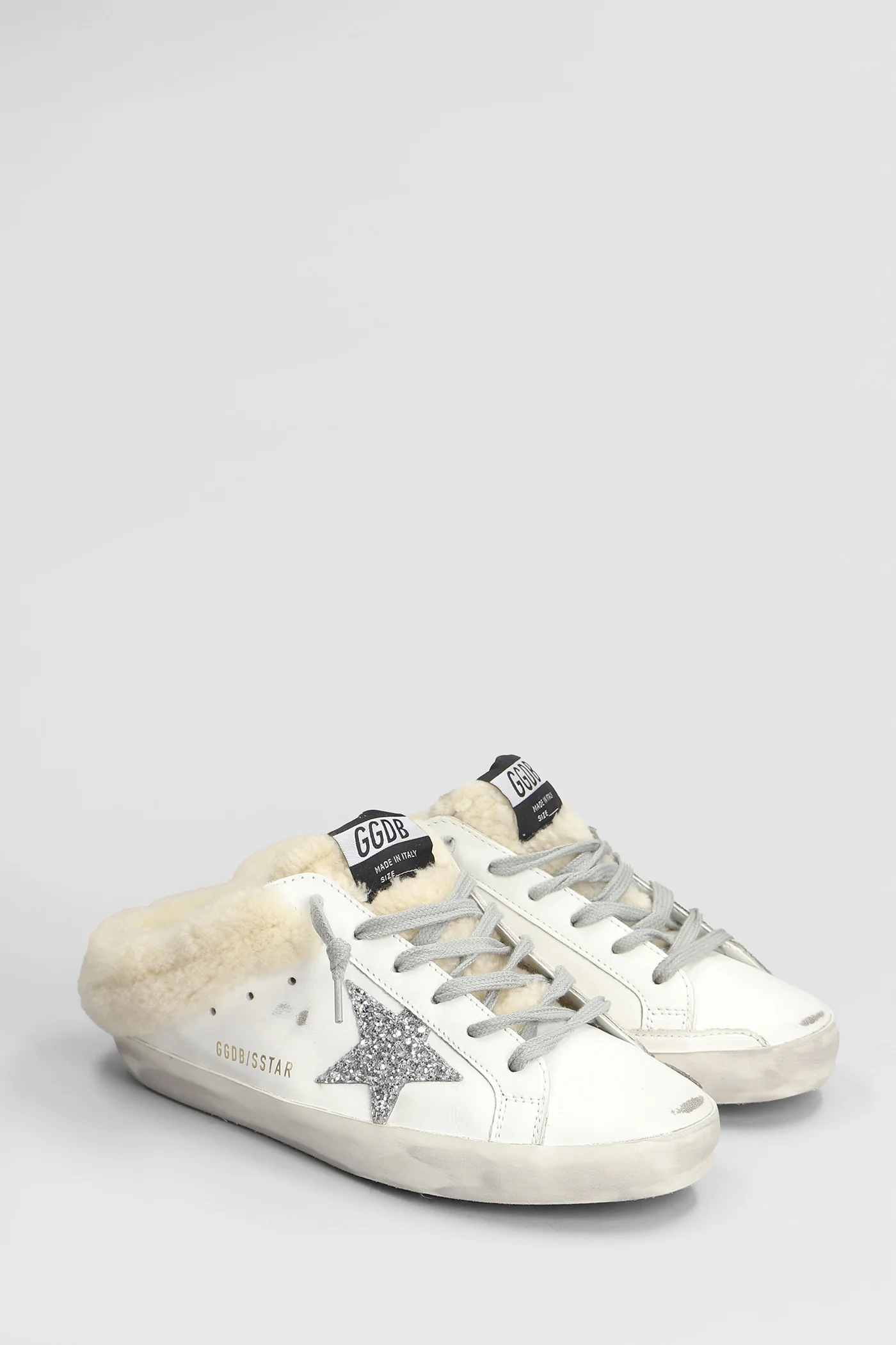 Superstar Sneakers in white leather - Image 2