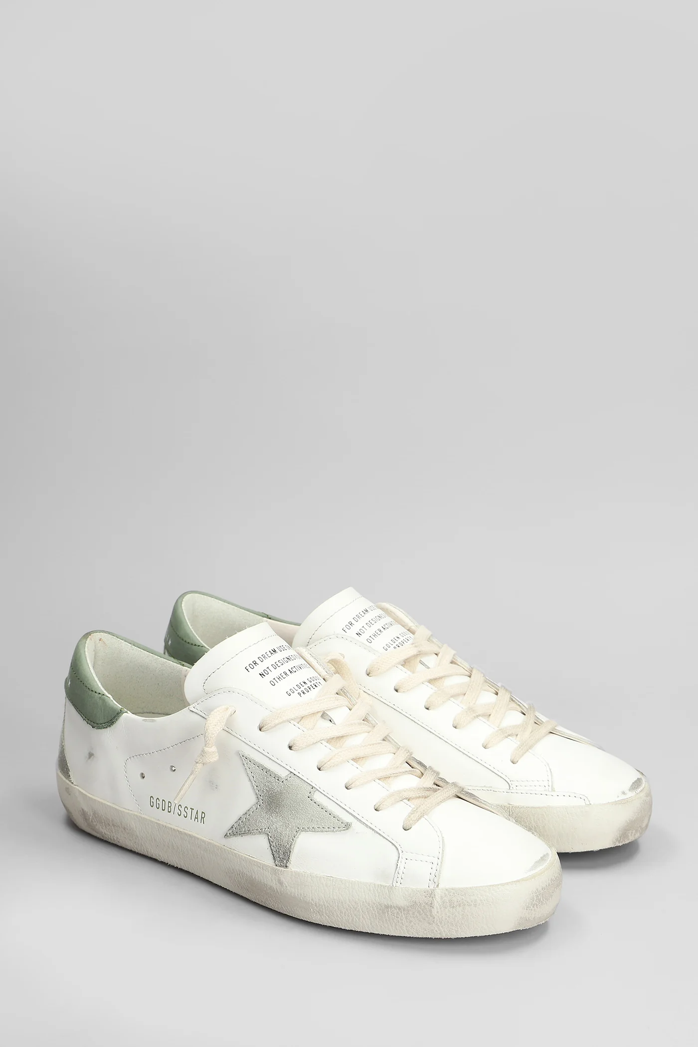 Superstar Sneakers in white leather - Image 2