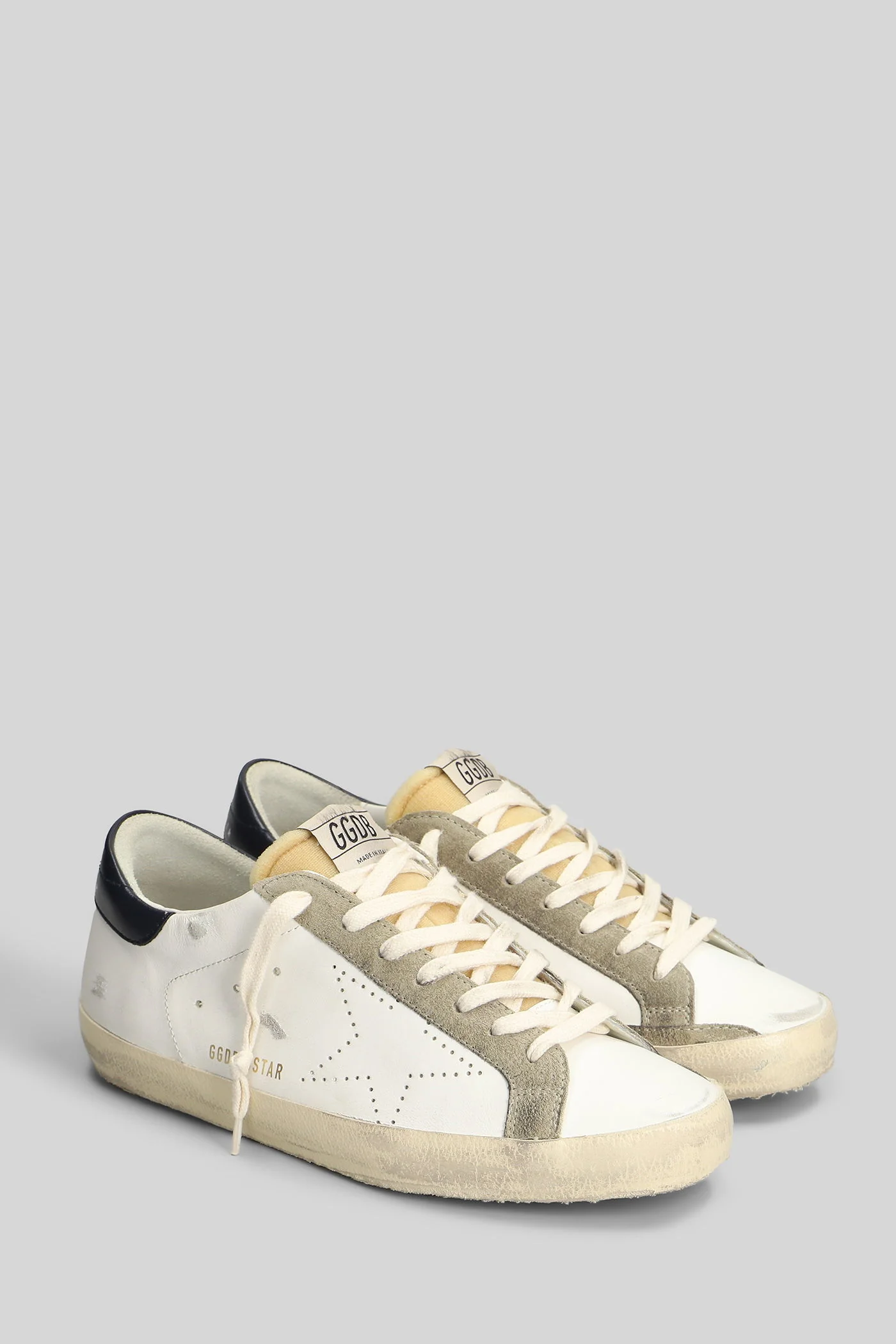 Superstar Sneakers in white leather - Image 2