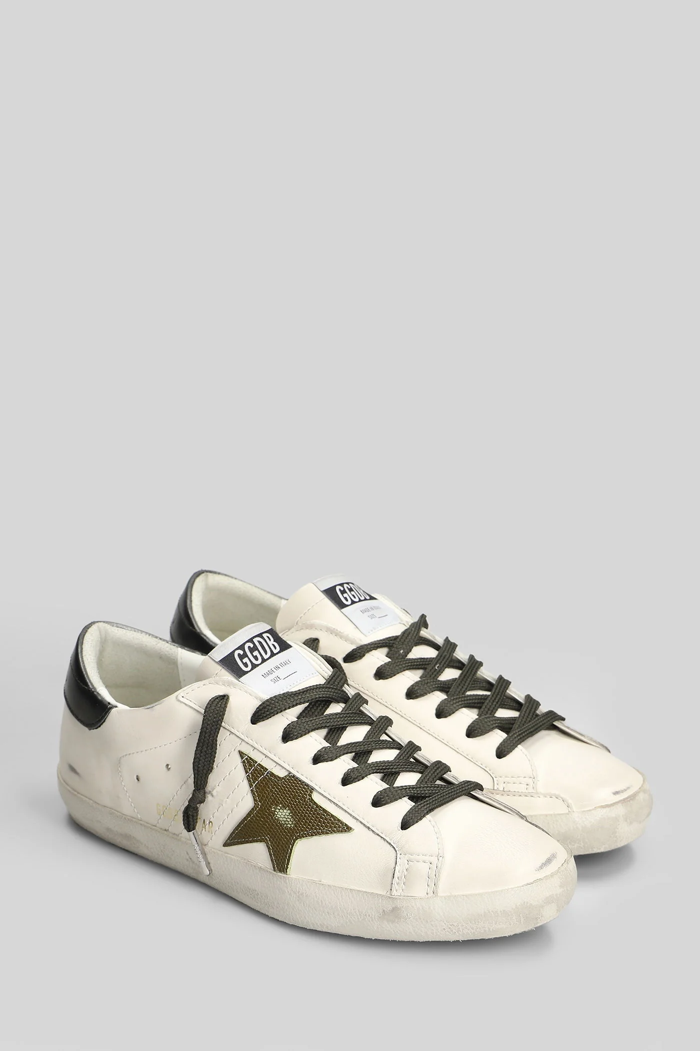 Superstar Sneakers in white leather - Image 2