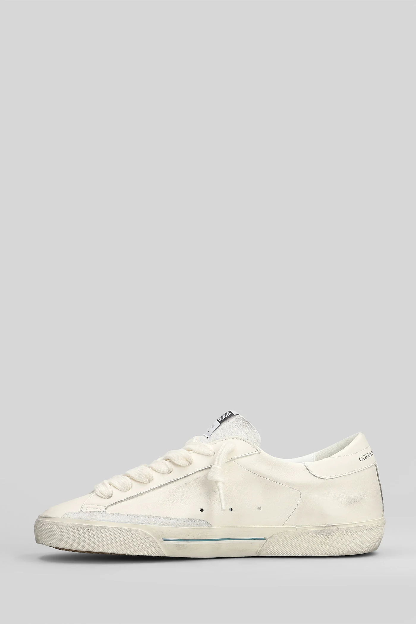 Superstar Sneakers in white leather - Image 3