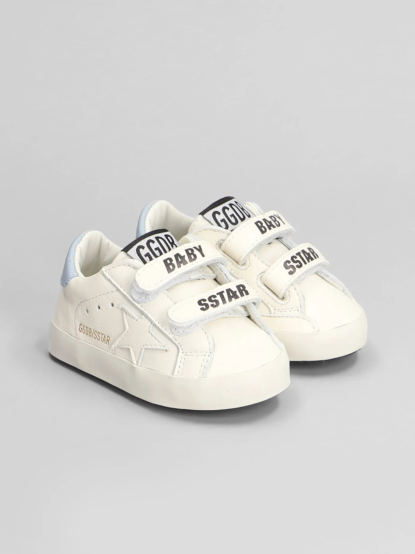 Baby School  in white leather - Image 2