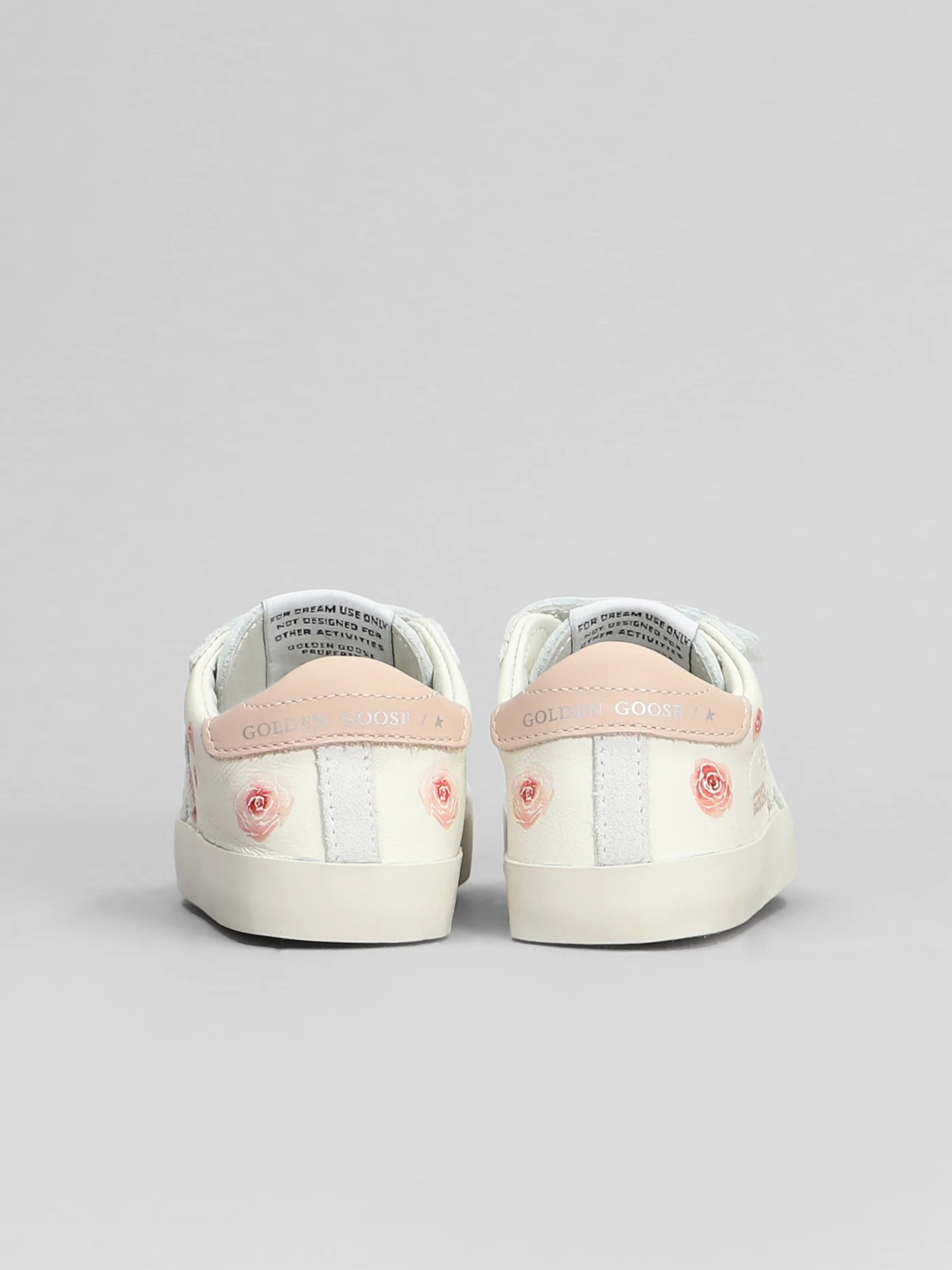 Baby School Sneakers in white leather - Image 4