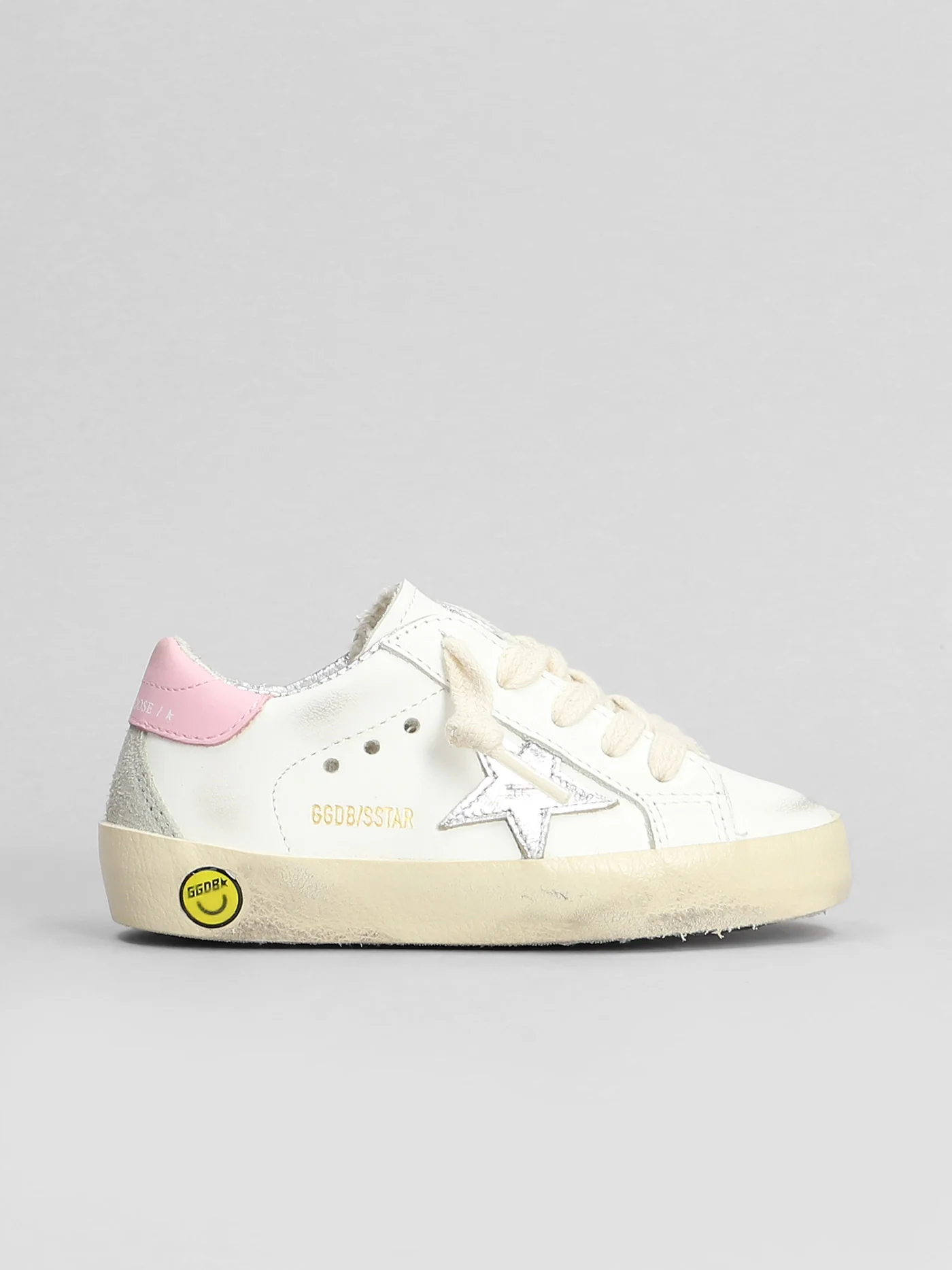 Superstar Sneakers in white leather