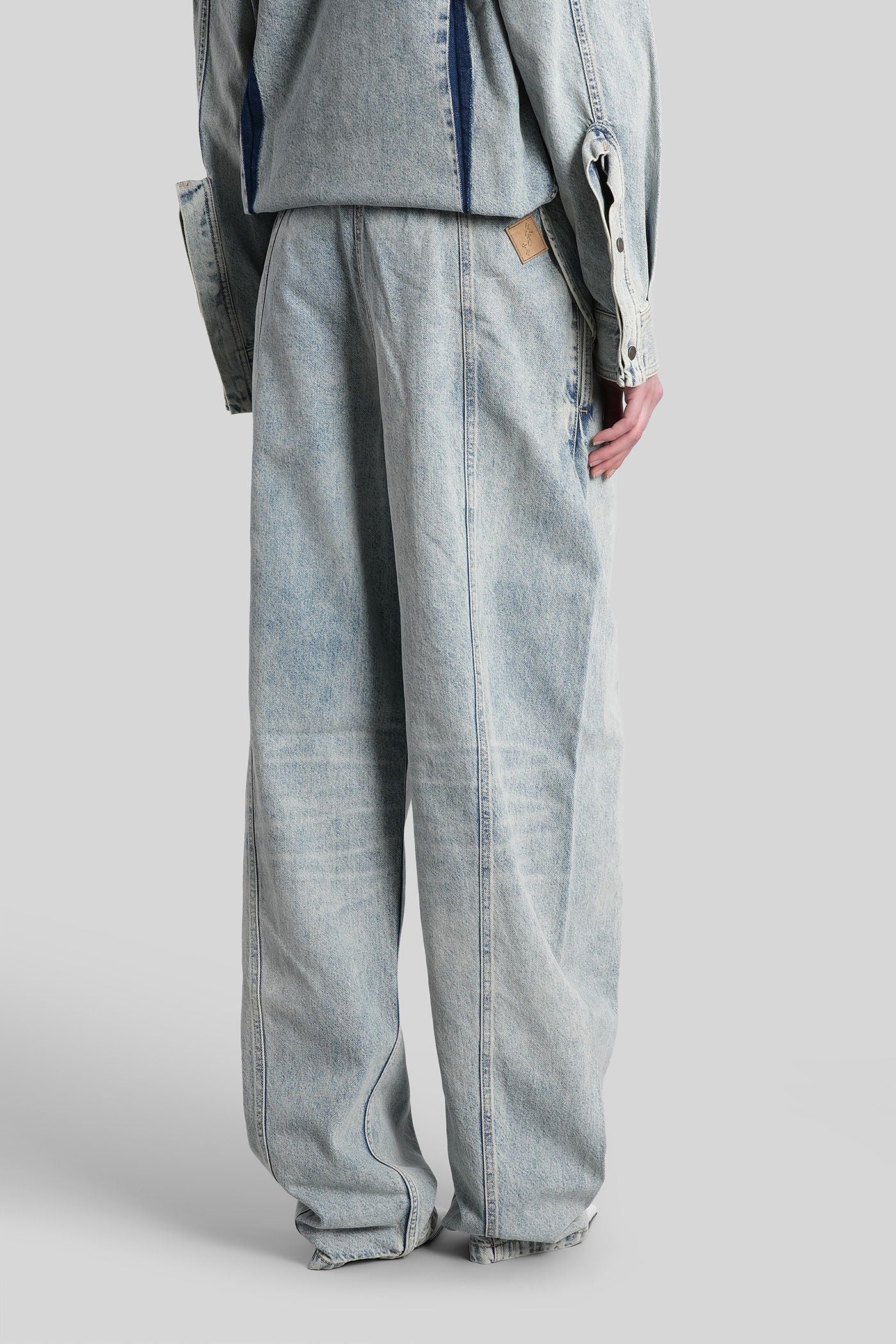 Angel Jeans in blue cotton - Image 3