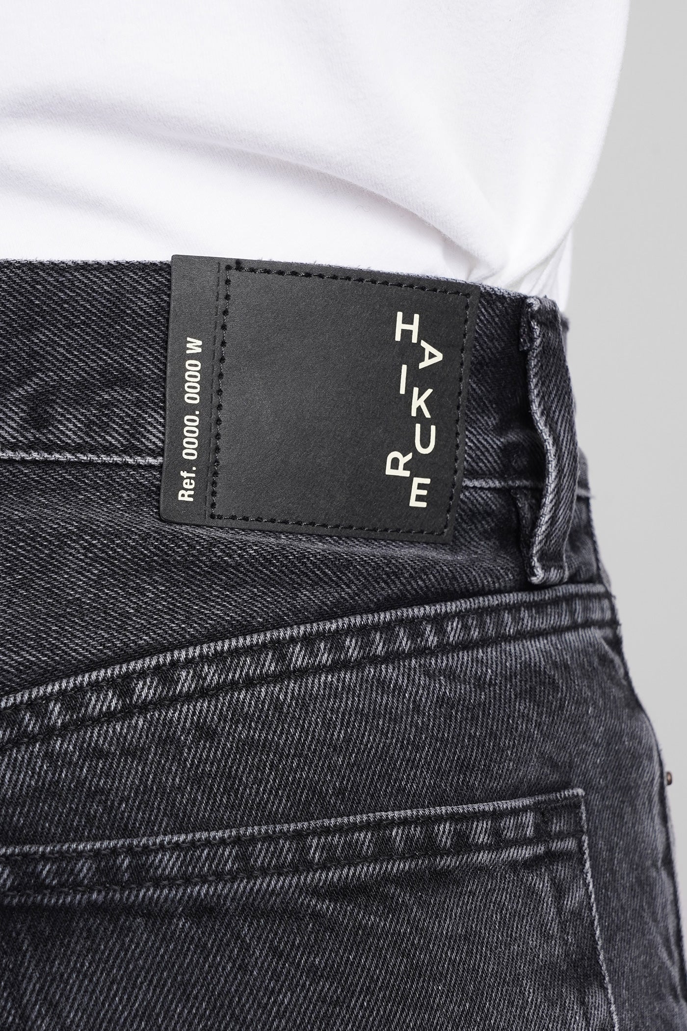 Blake Jeans in black cotton - Image 5