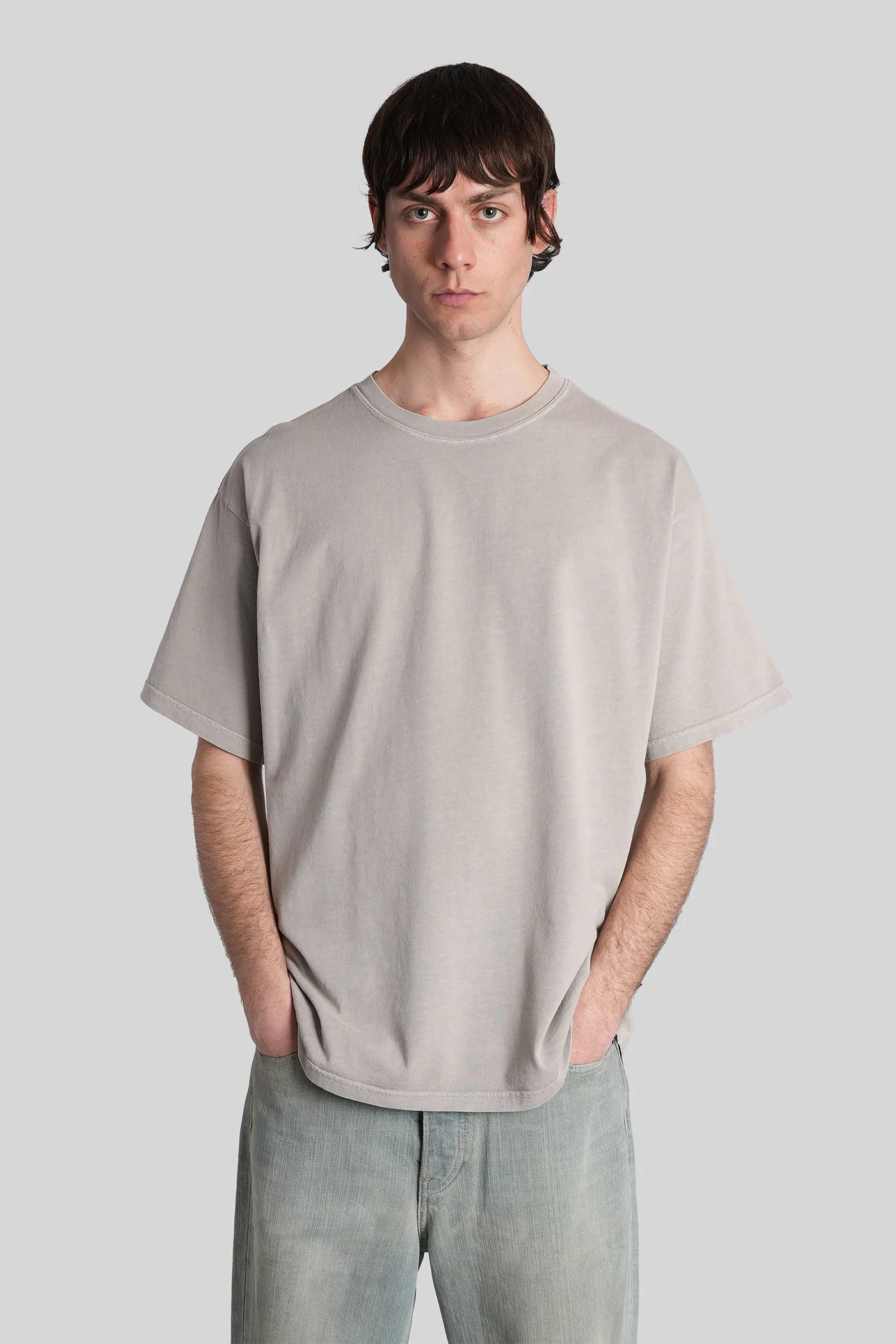 Dave T-Shirt in grey cotton
