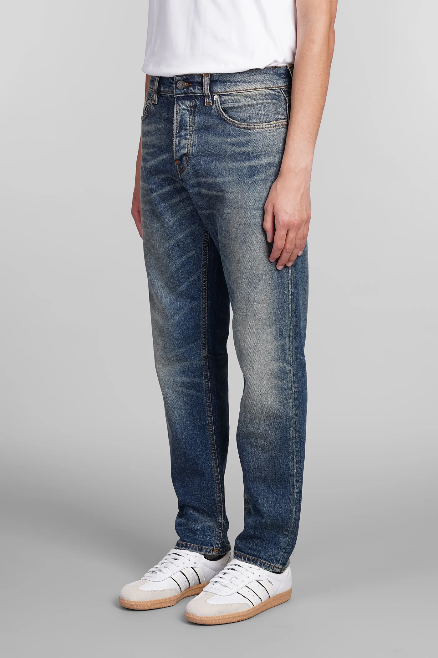 Tokyo Jeans in blue cotton - Image 4