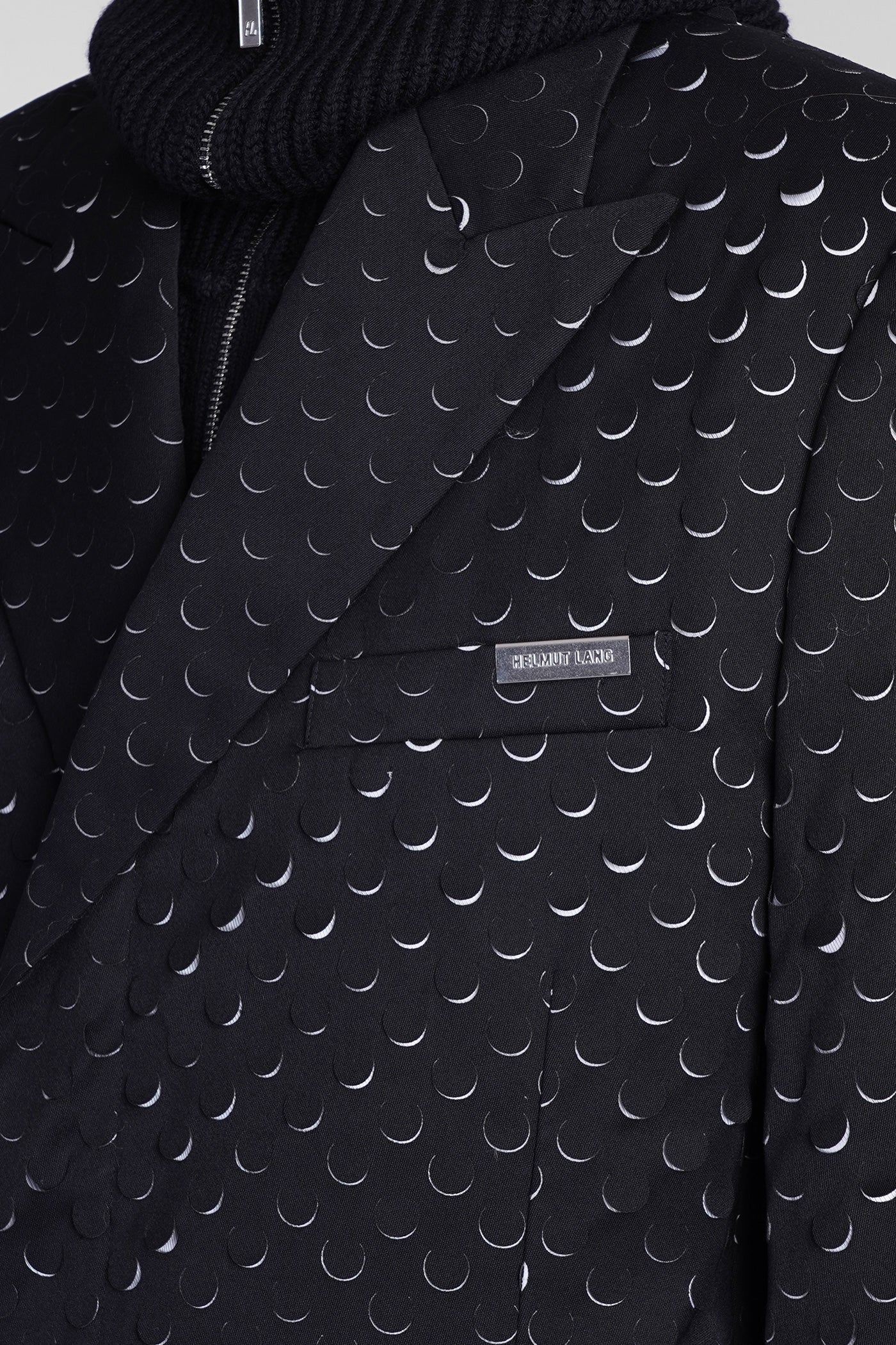 Blazer in black polyester - Image 5