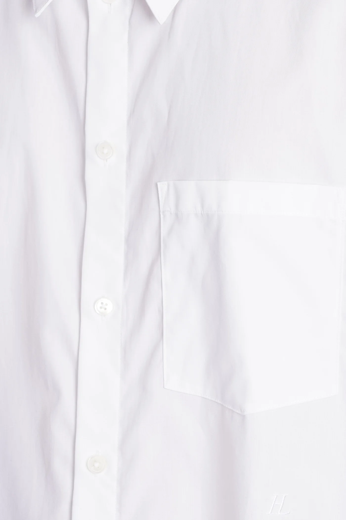 Shirt in white cotton - Image 5