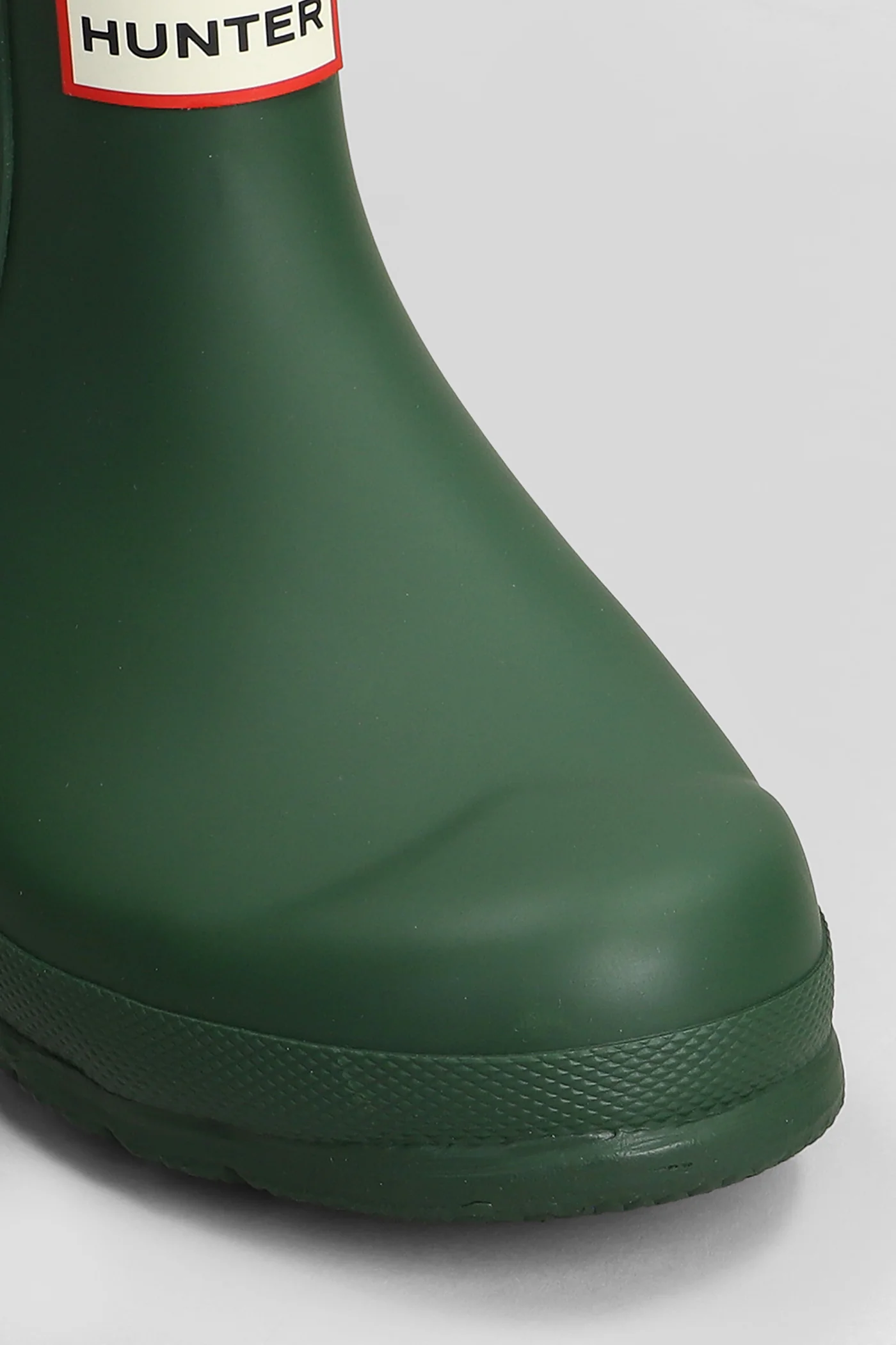 Original chelsea low heels Ankle boots in green rubber/plasic - Image 5