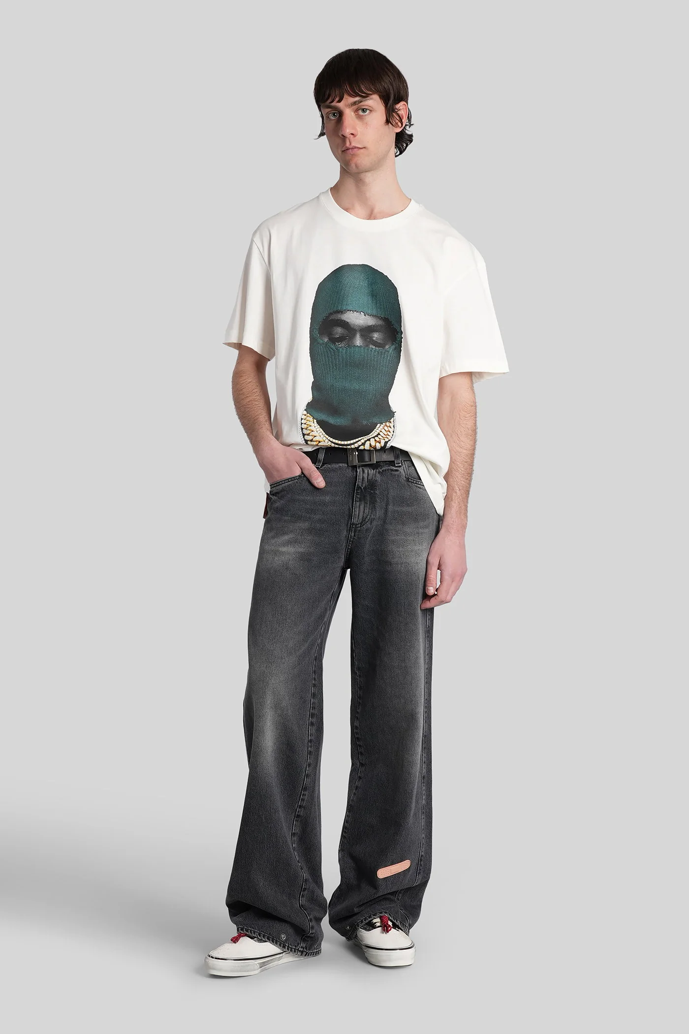T-Shirt in white cotton - Image 2