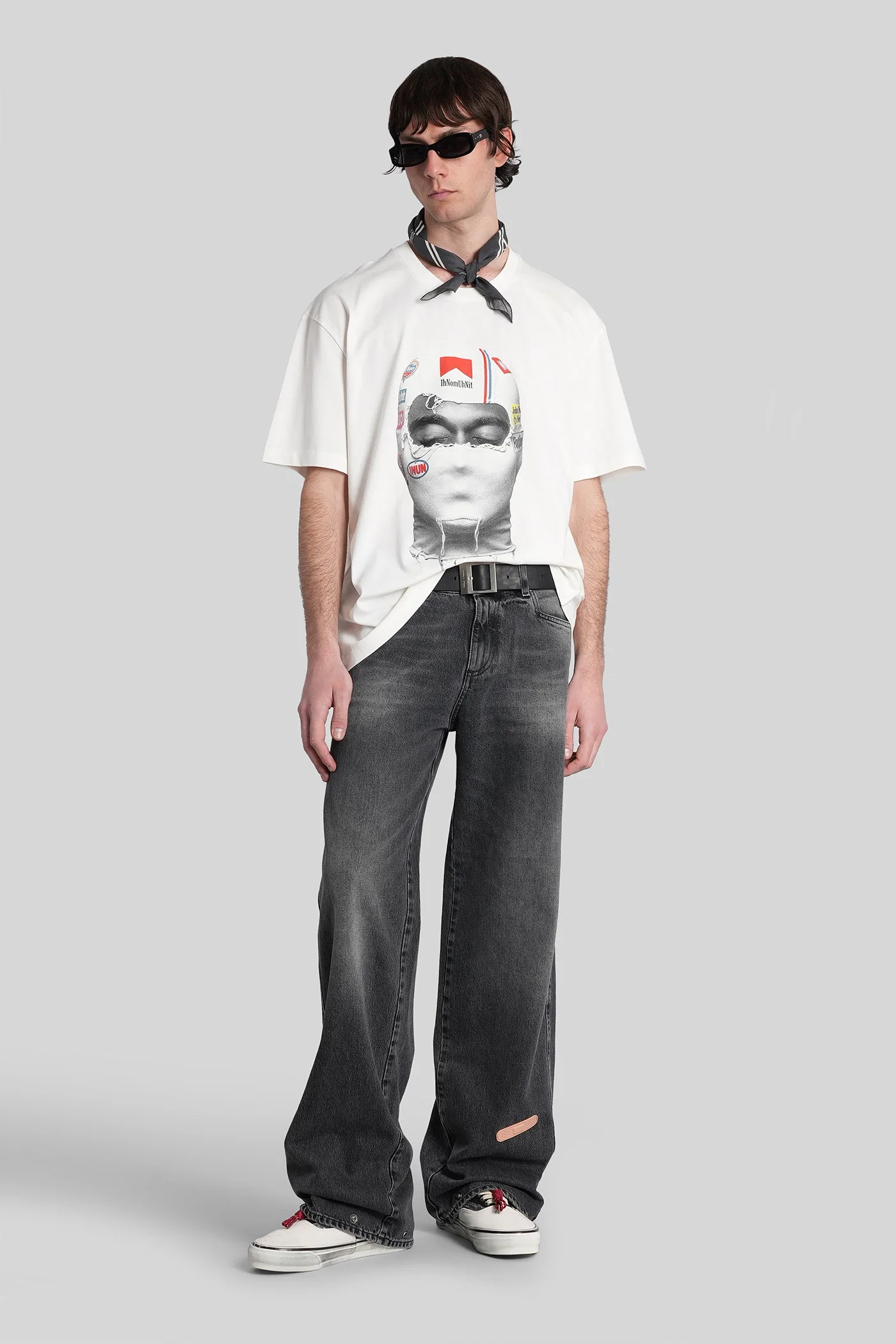 T-Shirt in white cotton - Image 2