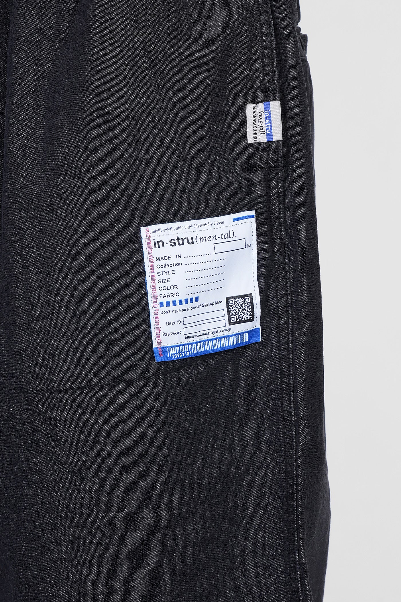 Shorts in black cotton - Image 5