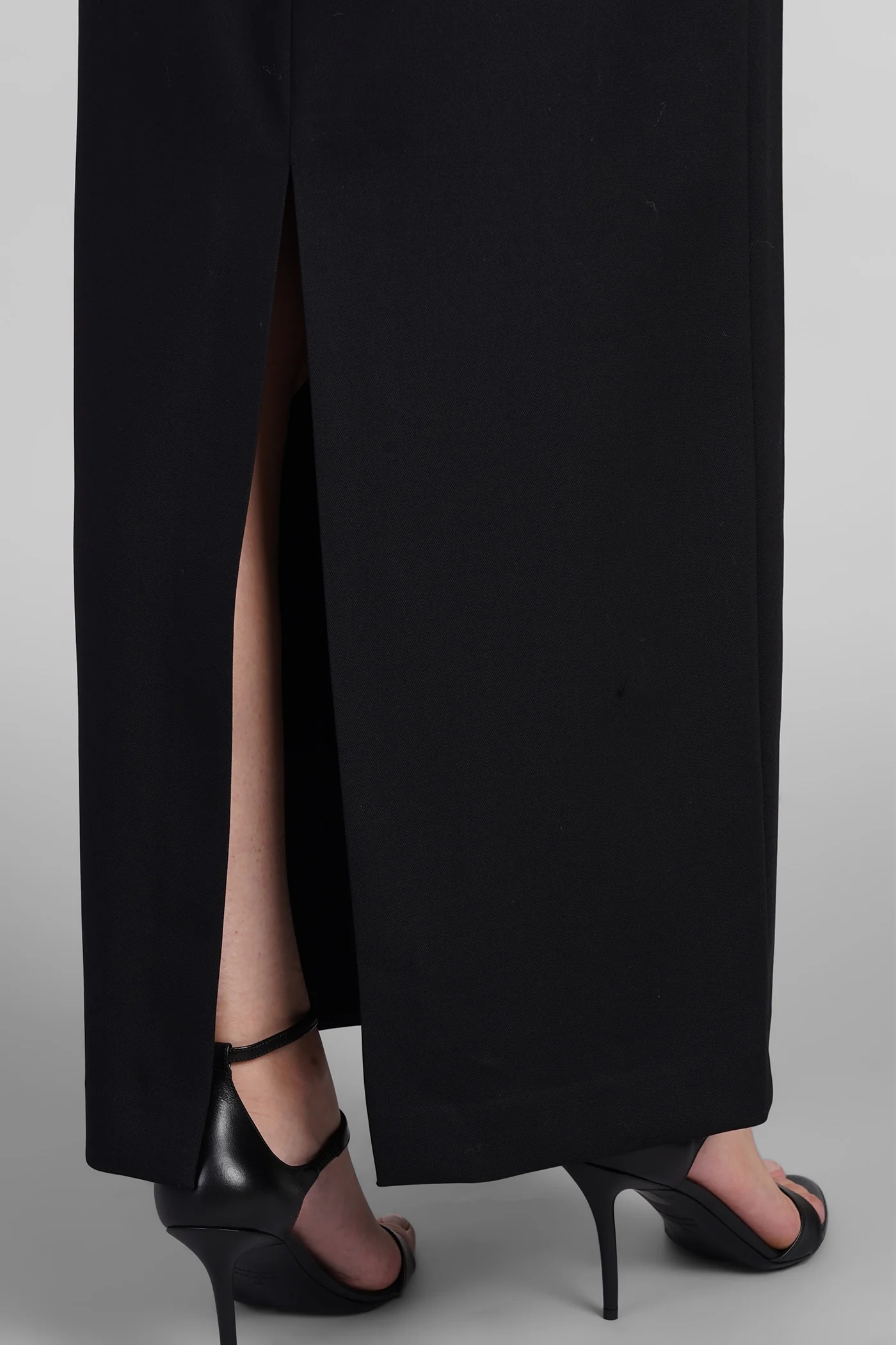 Arianne Skirt in black wool - Image 5