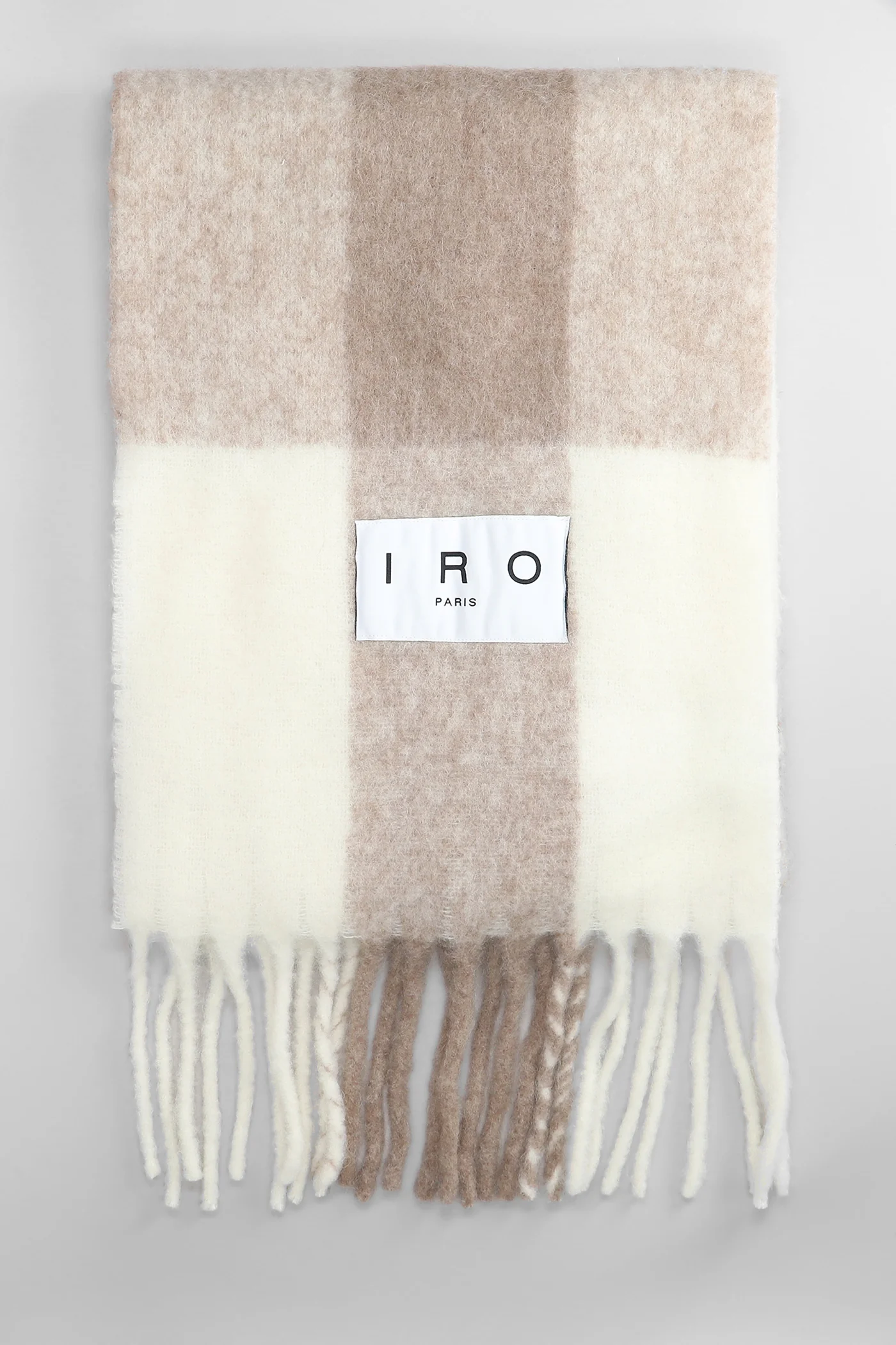 Auray Scarve in beige Alpaca