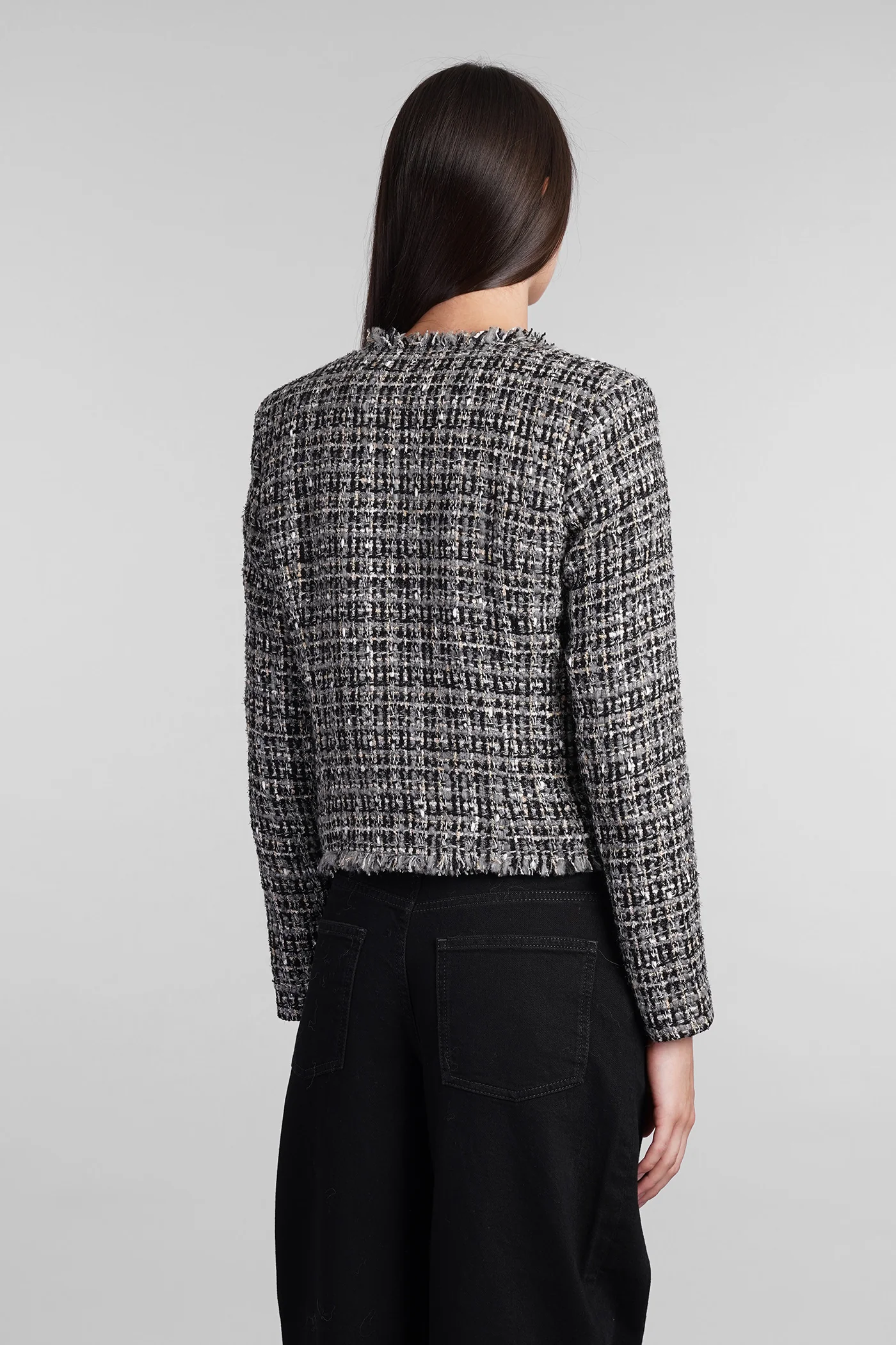 Brunah Casual jacket in grey polyester - Image 3