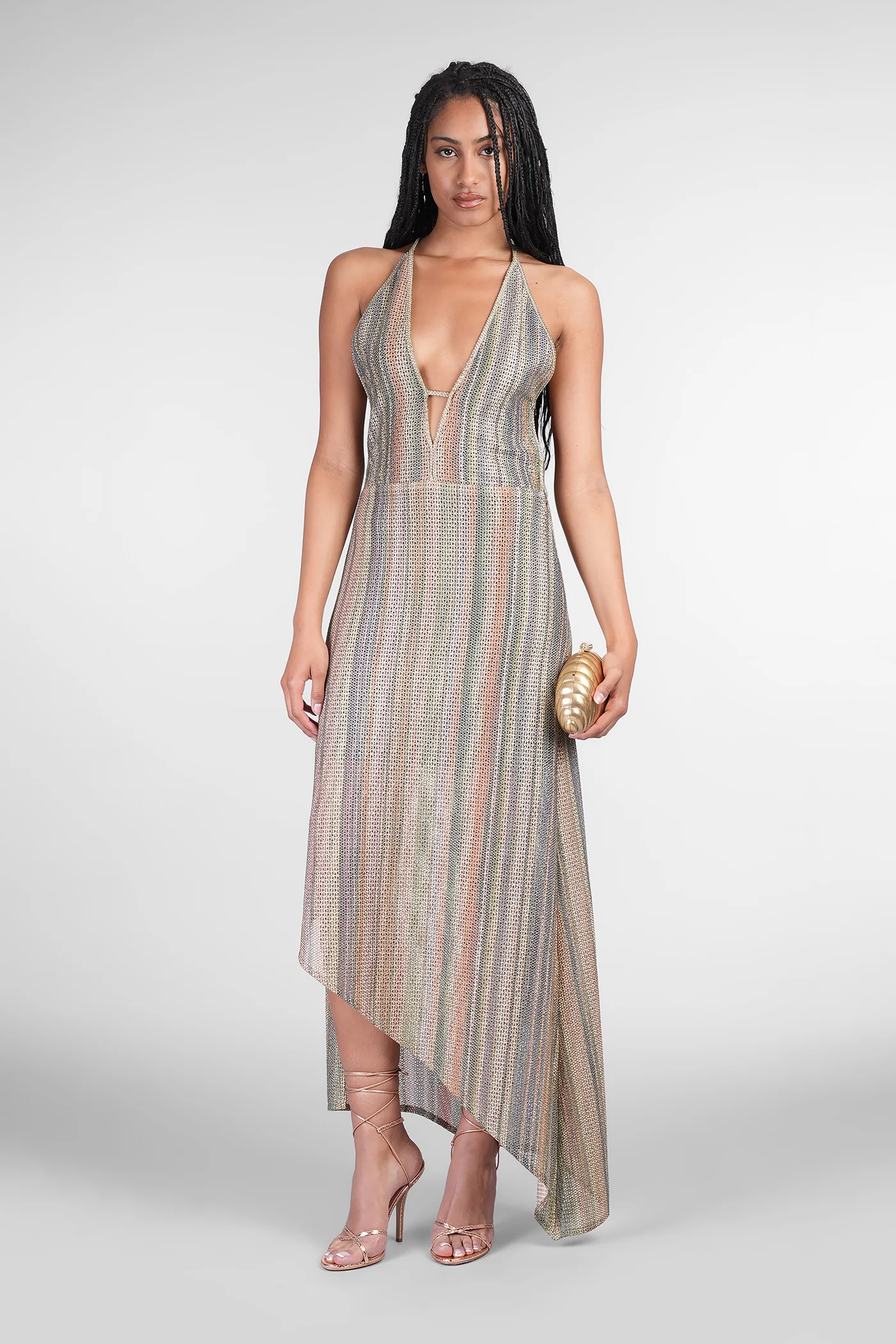 Emman Long dress in multicolor polyester - Image 2