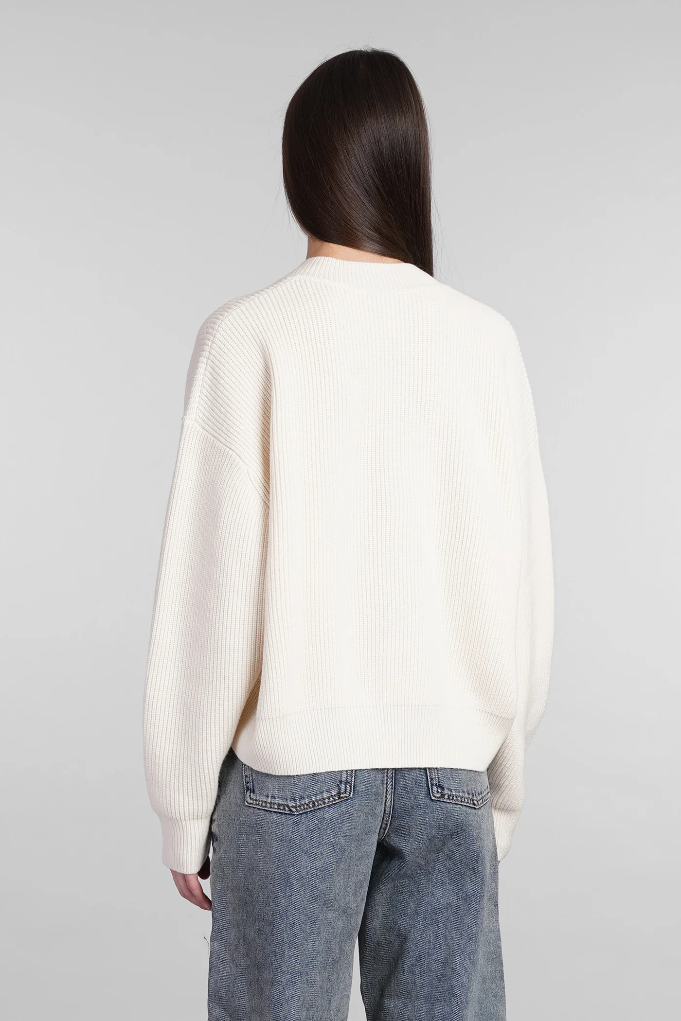 Kalilou Knitwear in beige wool - Image 3