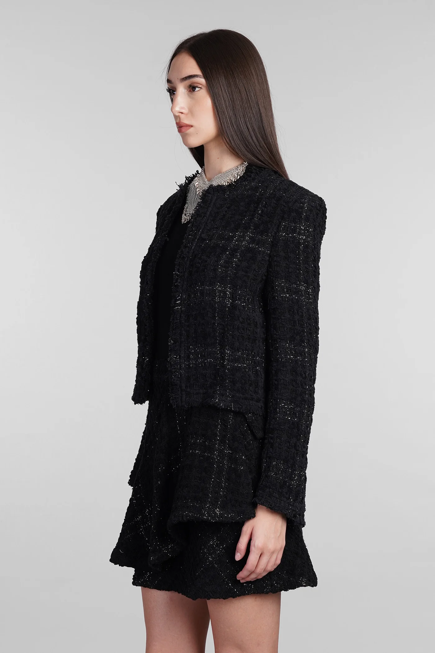 Sonesta Casual jacket in black cotton - Image 4