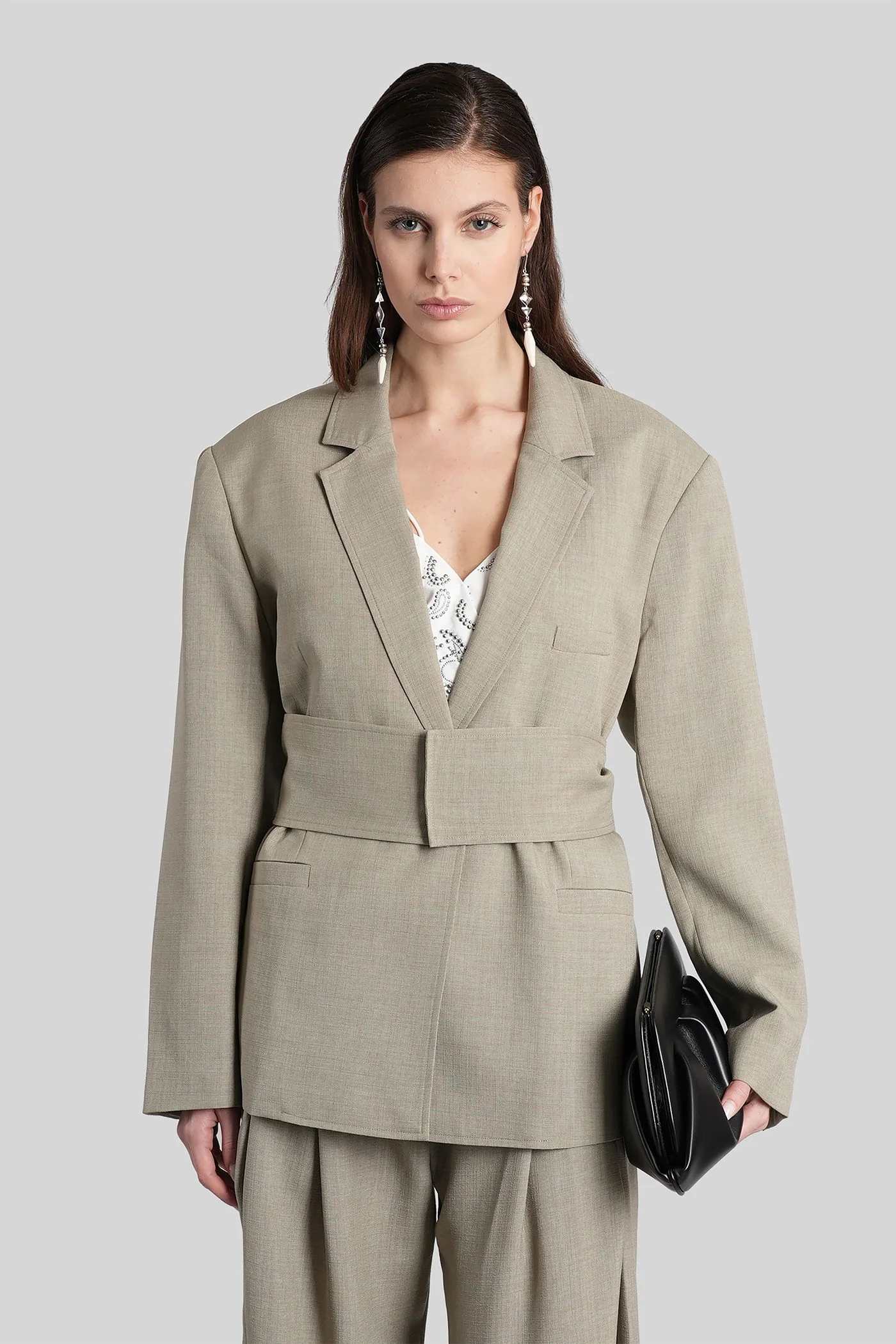 Suny Blazer in green polyester