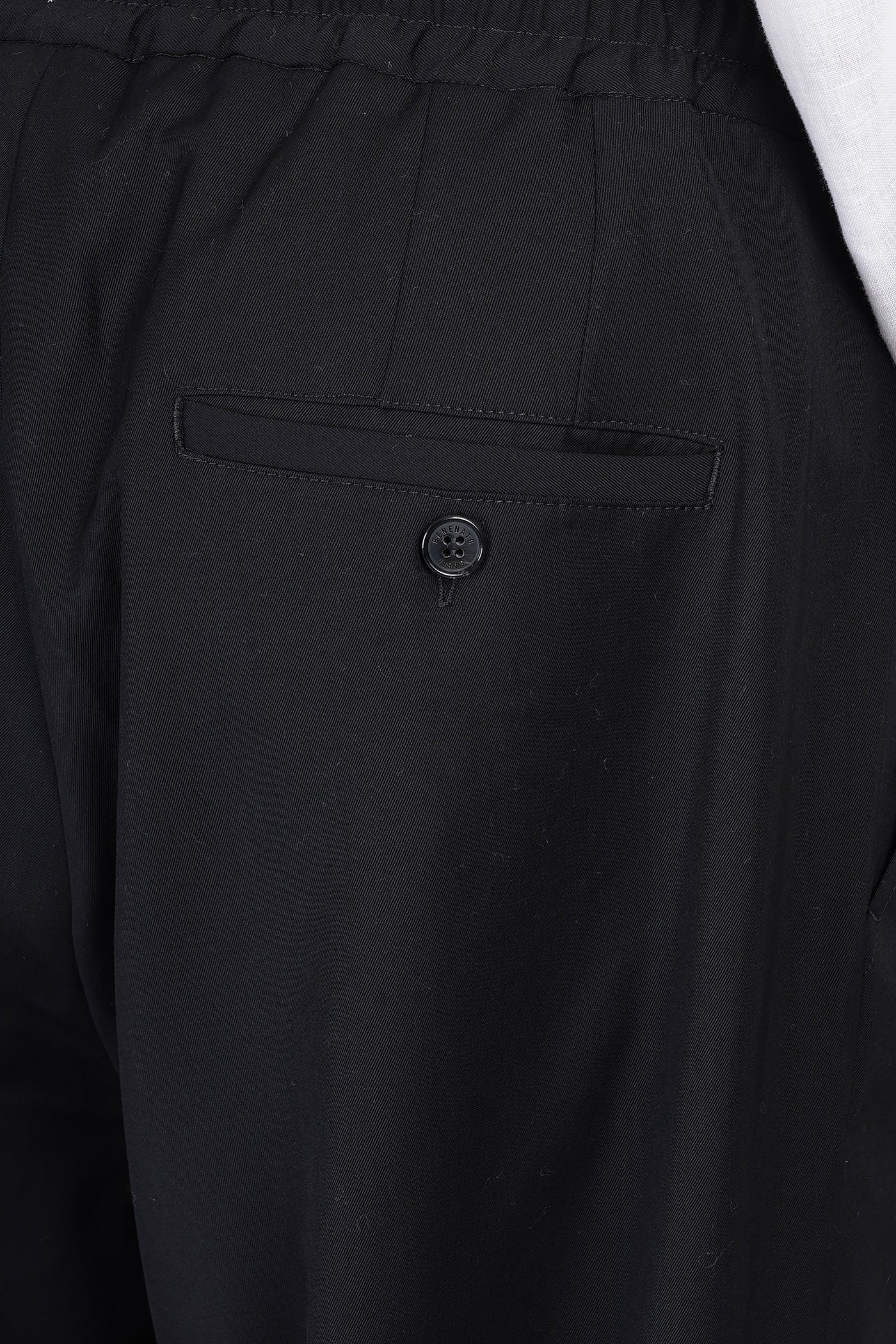 Pants in black wool - Image 5