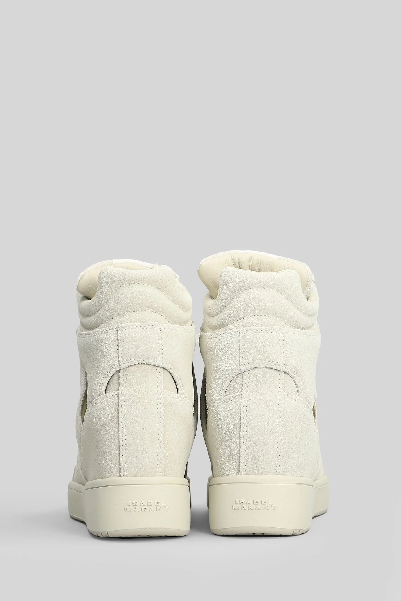 Im3 Sneakers in grey suede and leather - Image 4