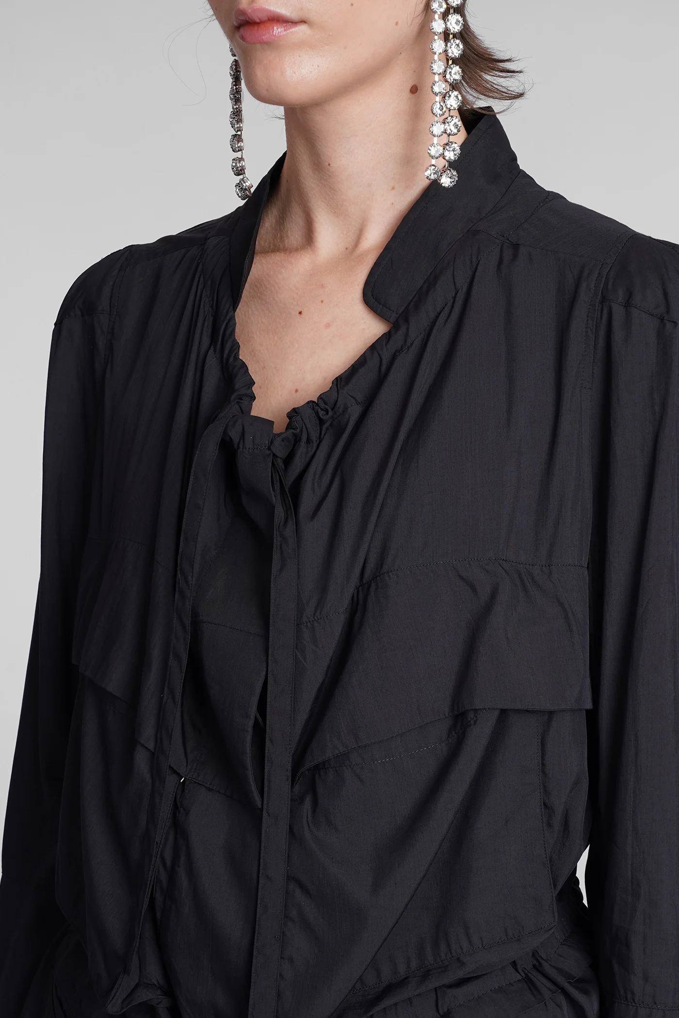 Nancy Casual jacket in black Modal - Image 5