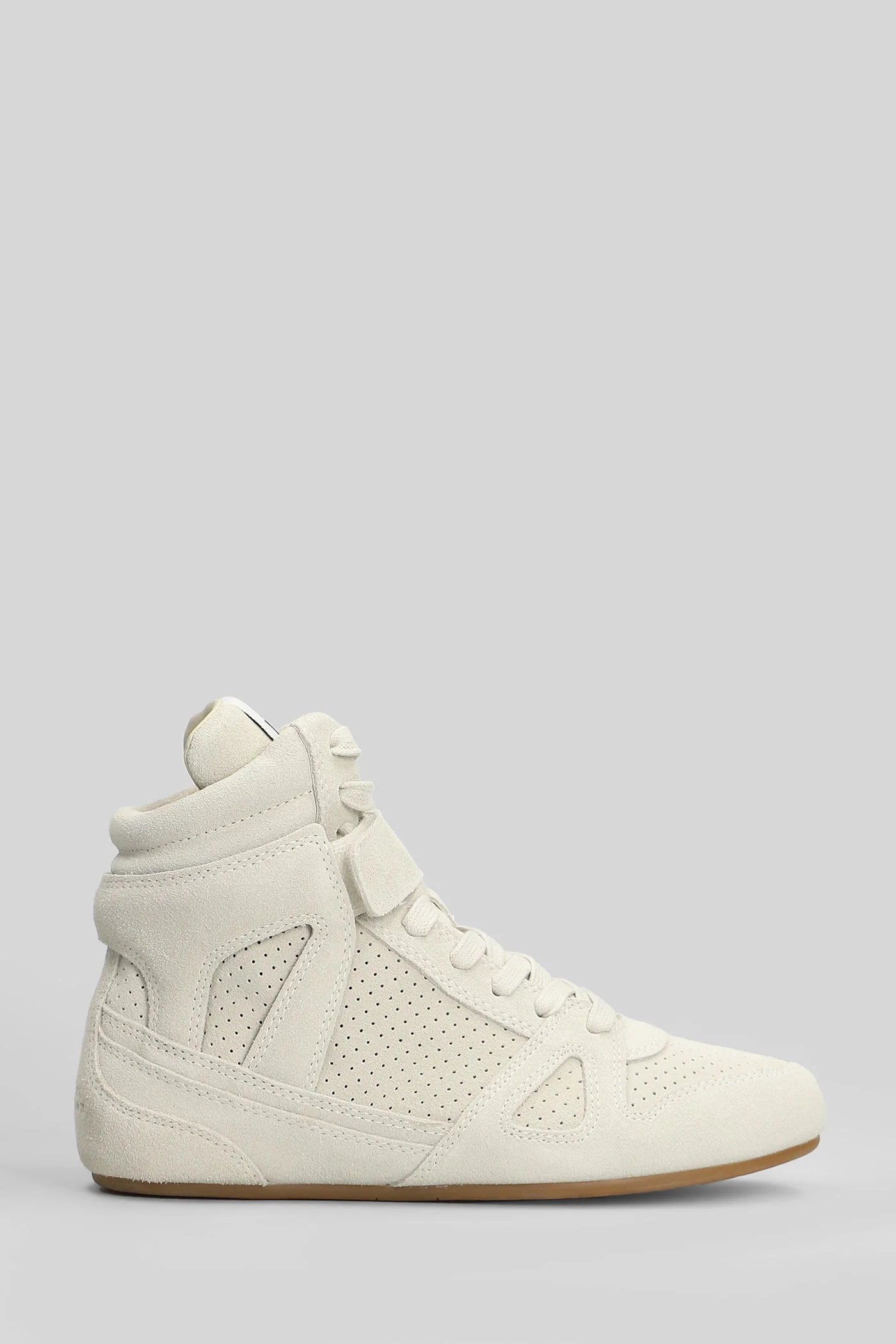 Senny high Sneakers in grey suede