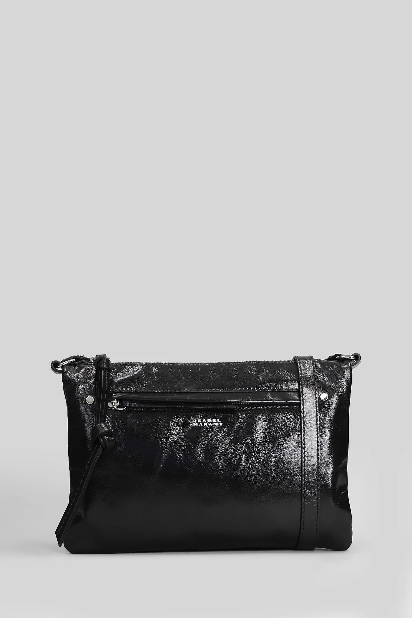 Winna duo Shoulder bag in black leather