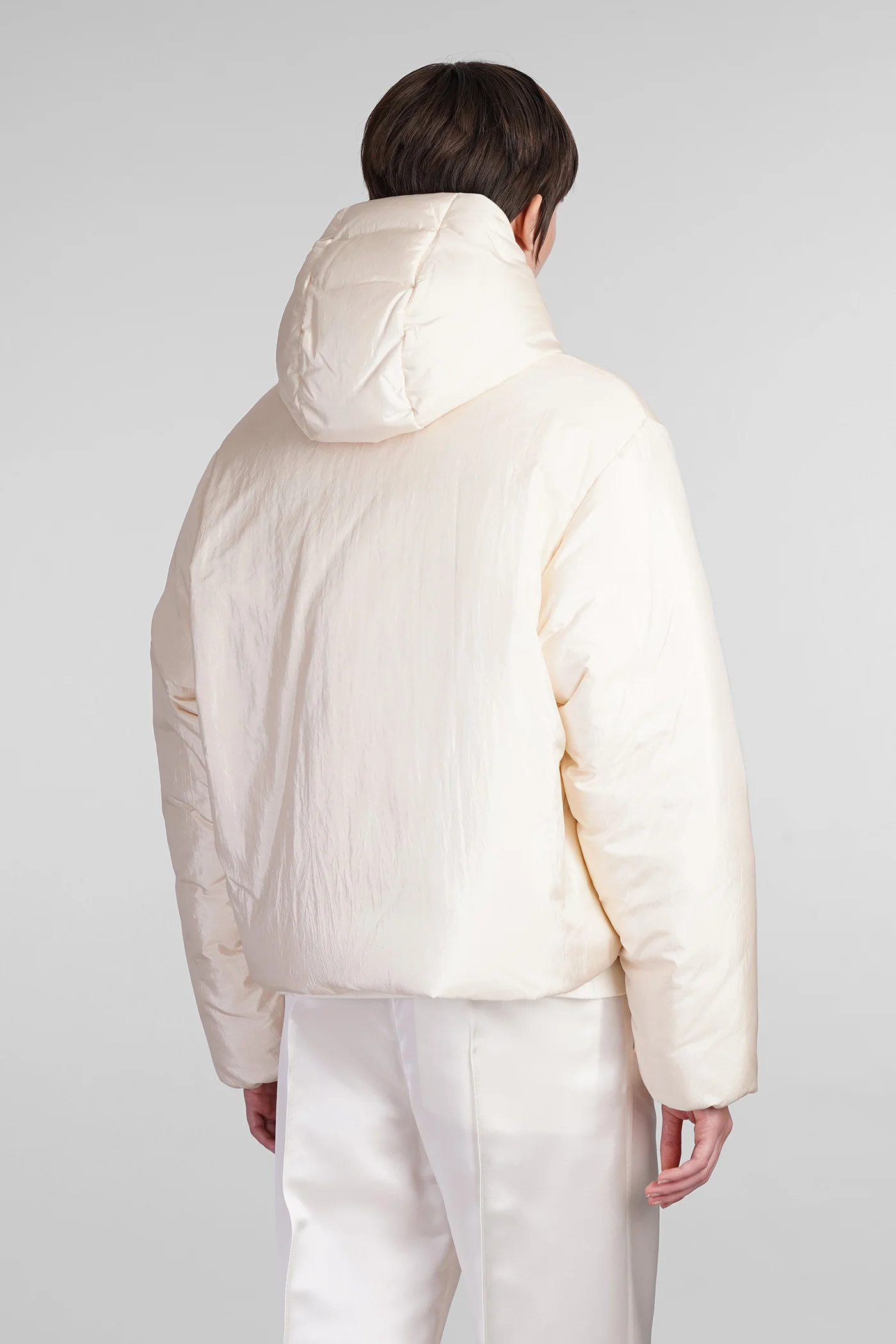 puffer in beige polyamide - Image 3