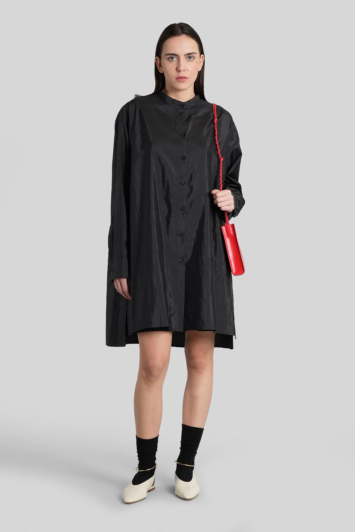 Shirt 159 Shirt in black polyamide - Image 11