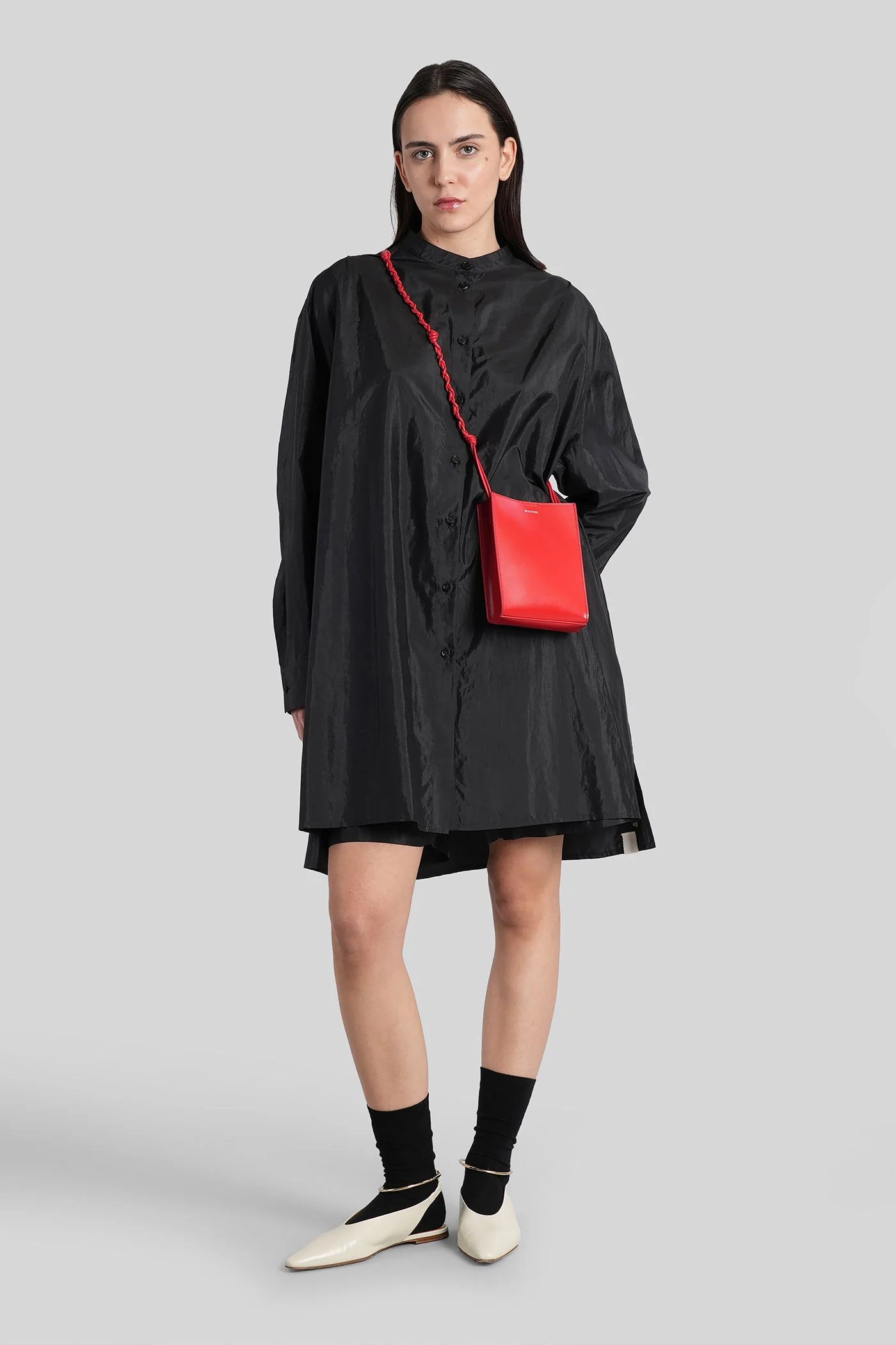 Shirt 159 Shirt in black polyamide - Image 17